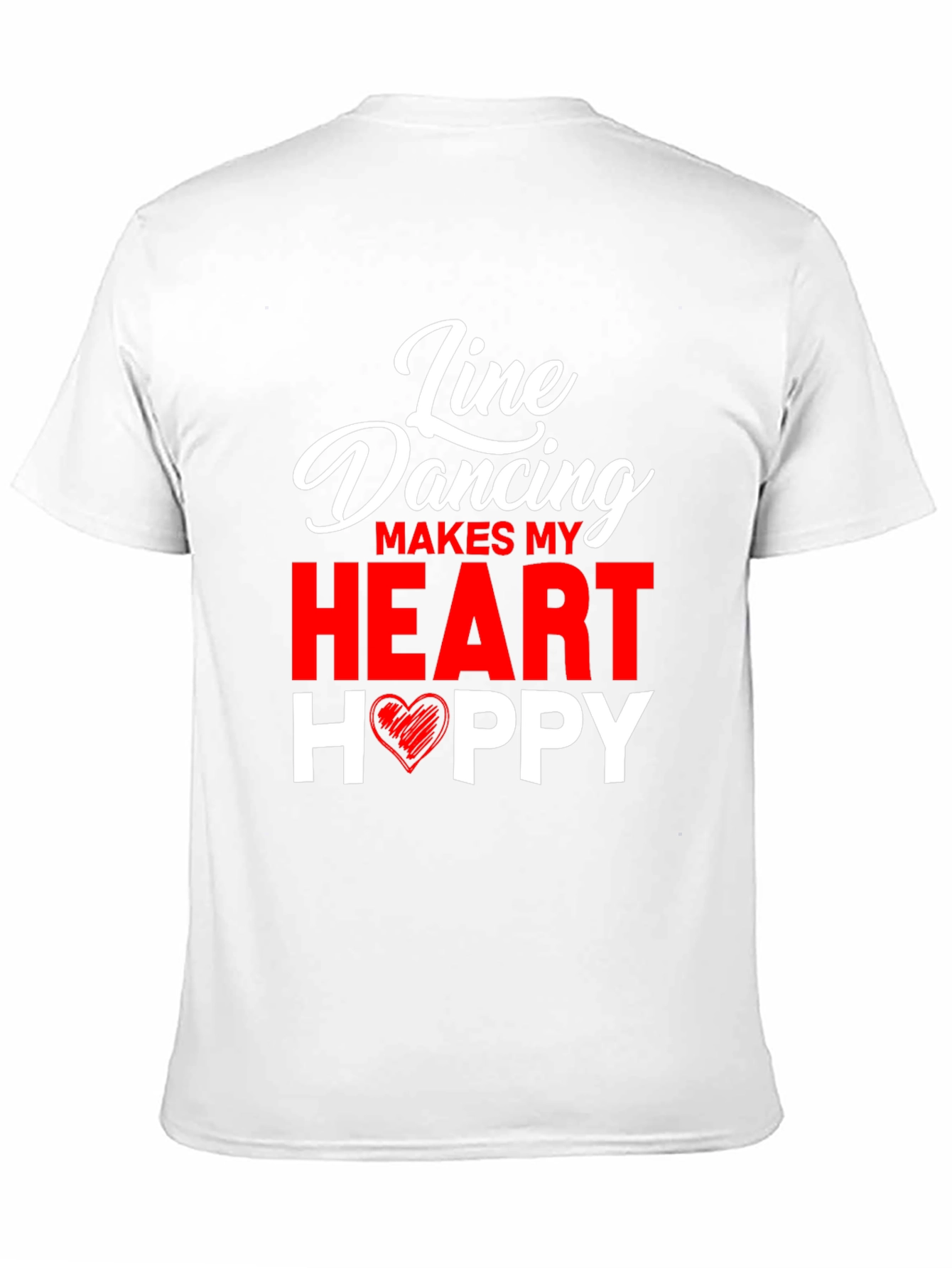 Line Dancing Heart T-Shirt