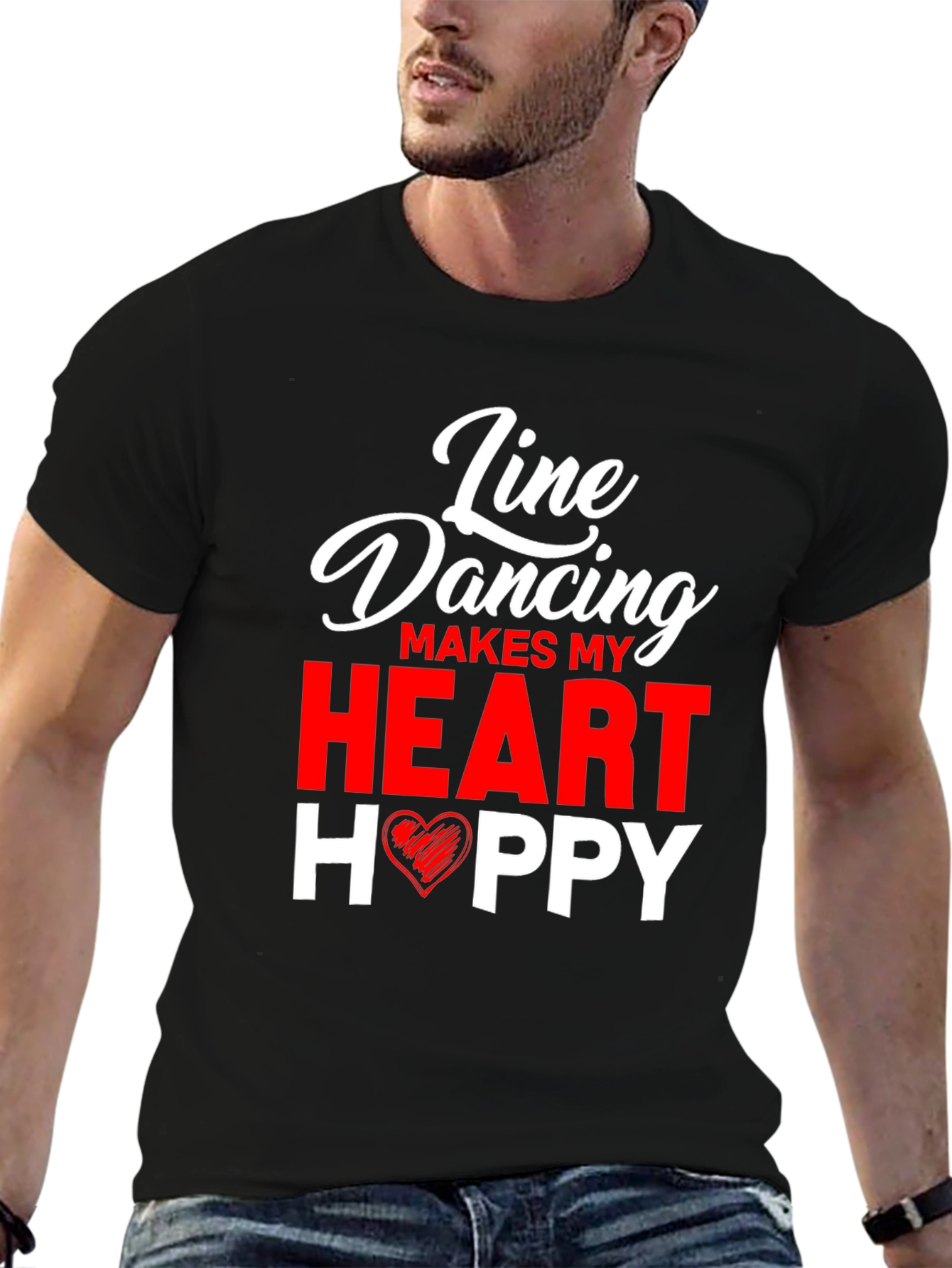Line Dancing Heart T-Shirt
