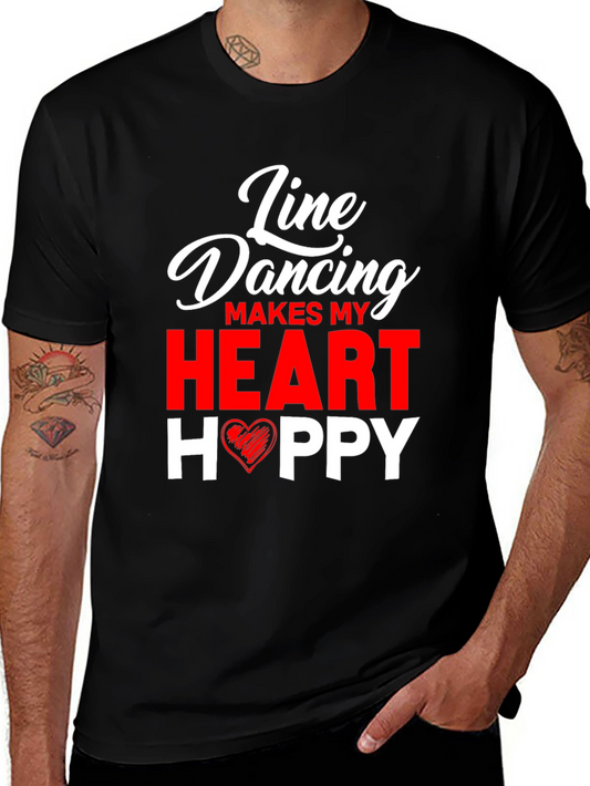 Line Dancing Heart T-Shirt