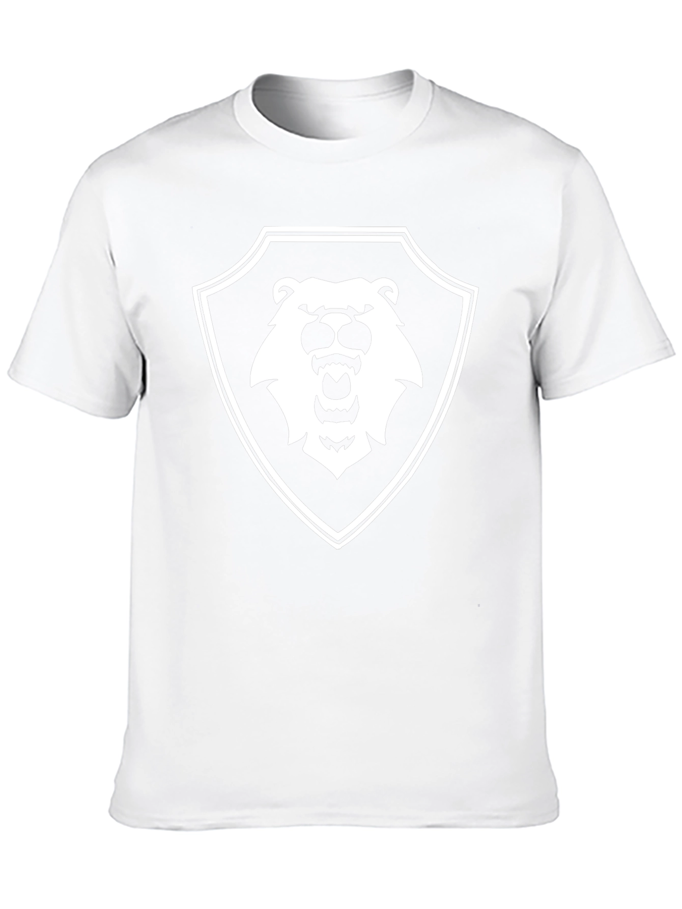 Bear Shield Graphic T-Shirt - Black
