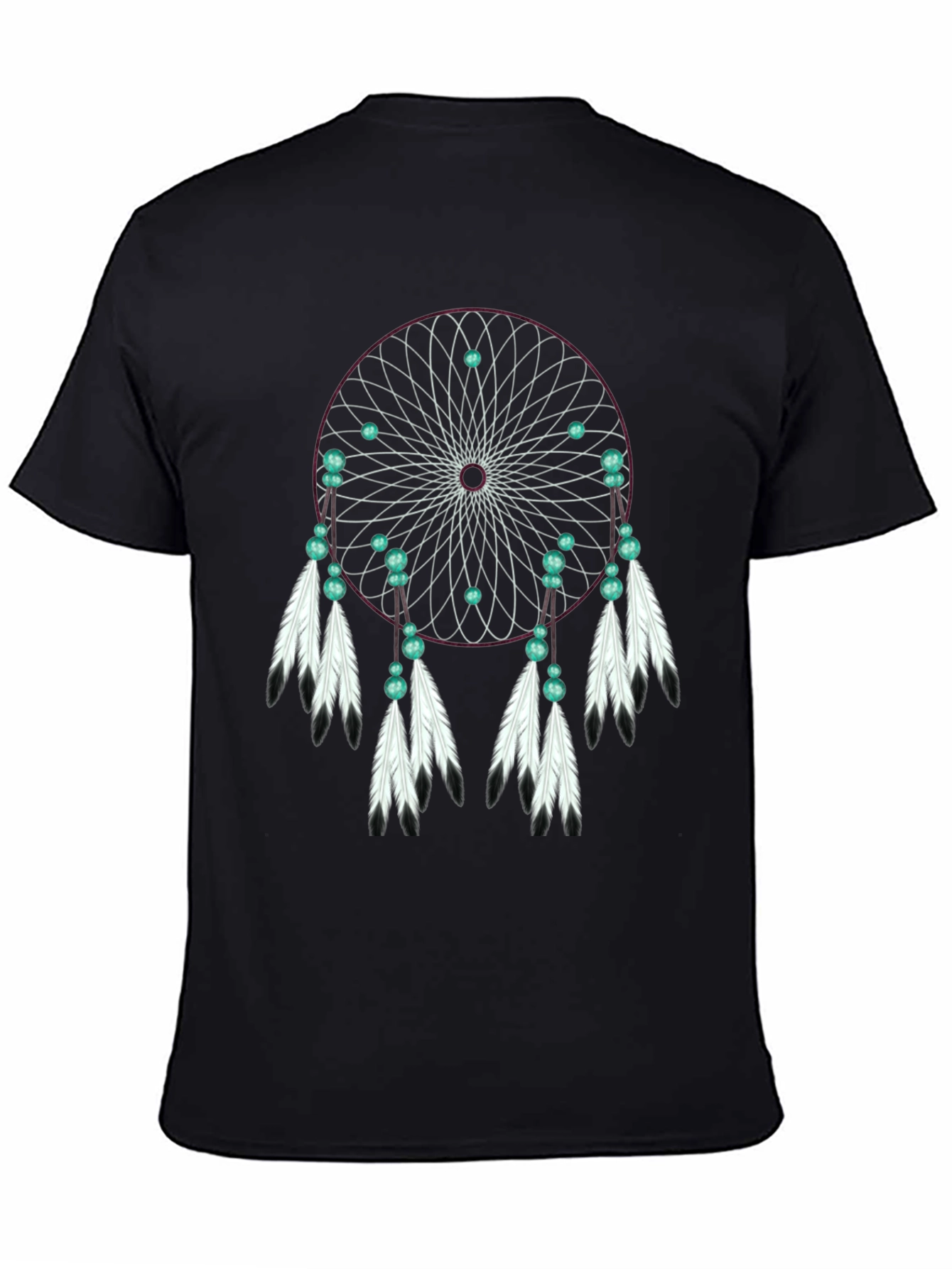 Dreamcatcher Graphic T-Shirt - Black