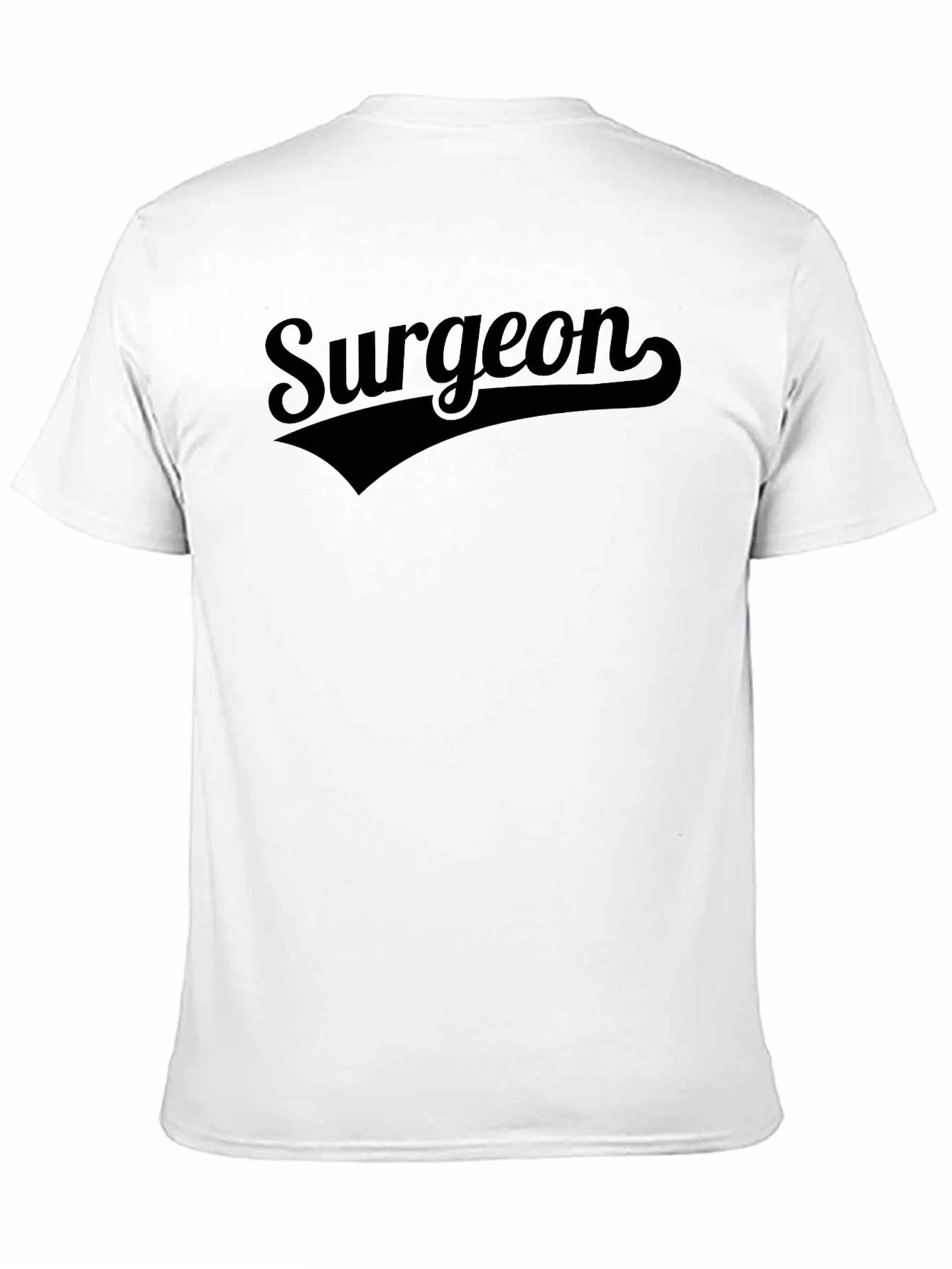 Surgeon T-Shirt - Black Cotton Tee