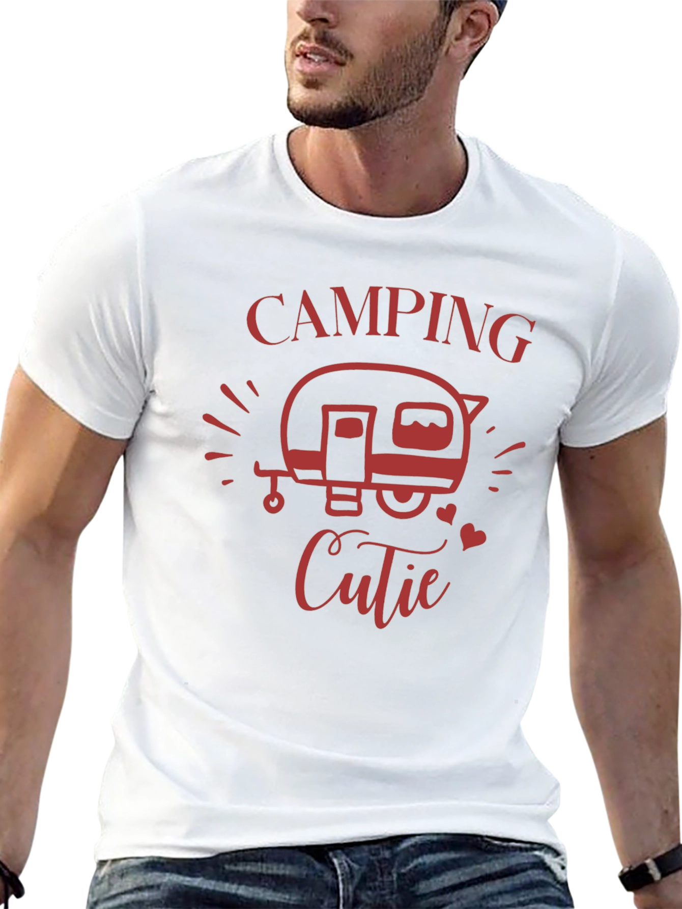 Camping Cutie T-Shirt Cute Camper Tee