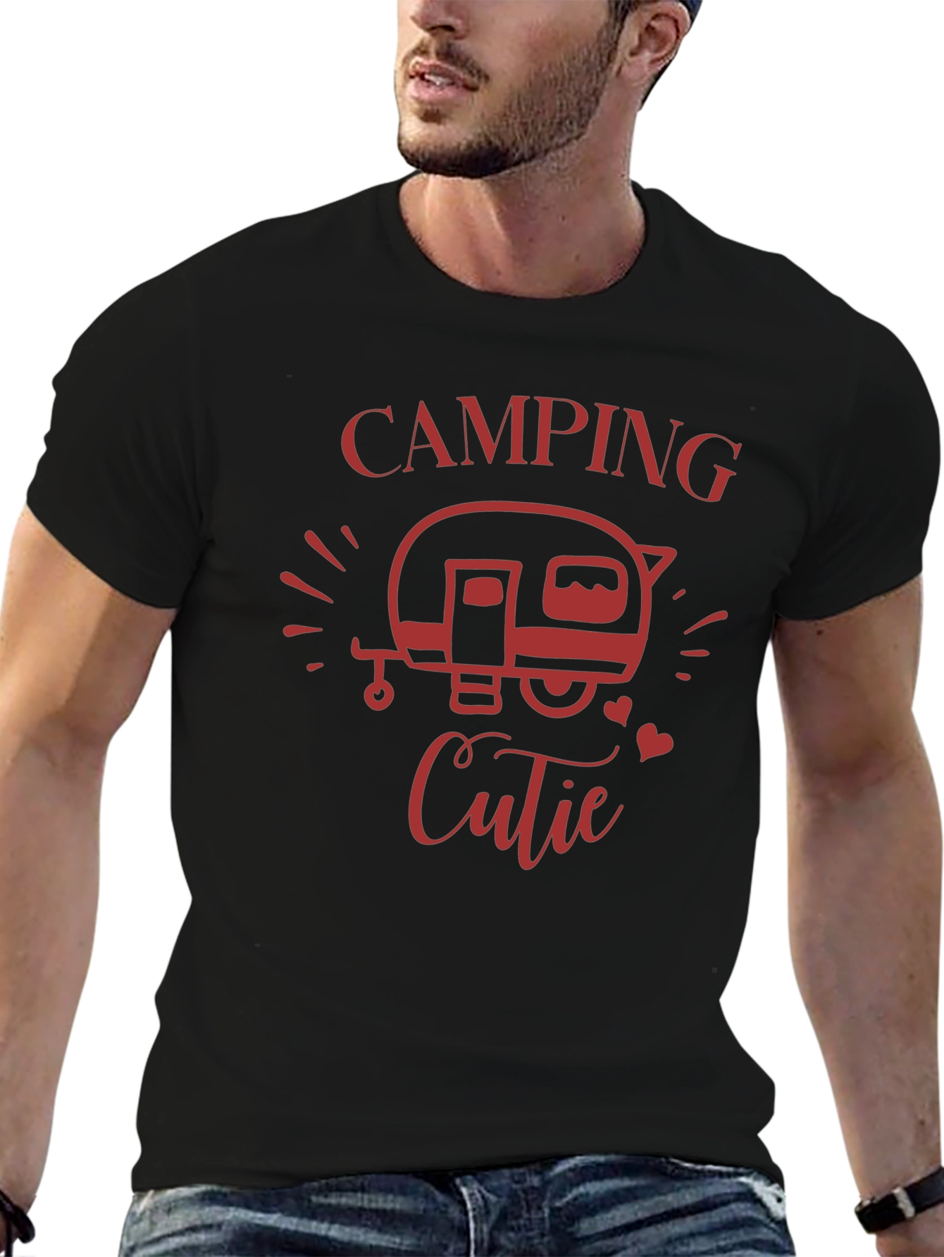 Camping Cutie T-Shirt Cute Camper Tee