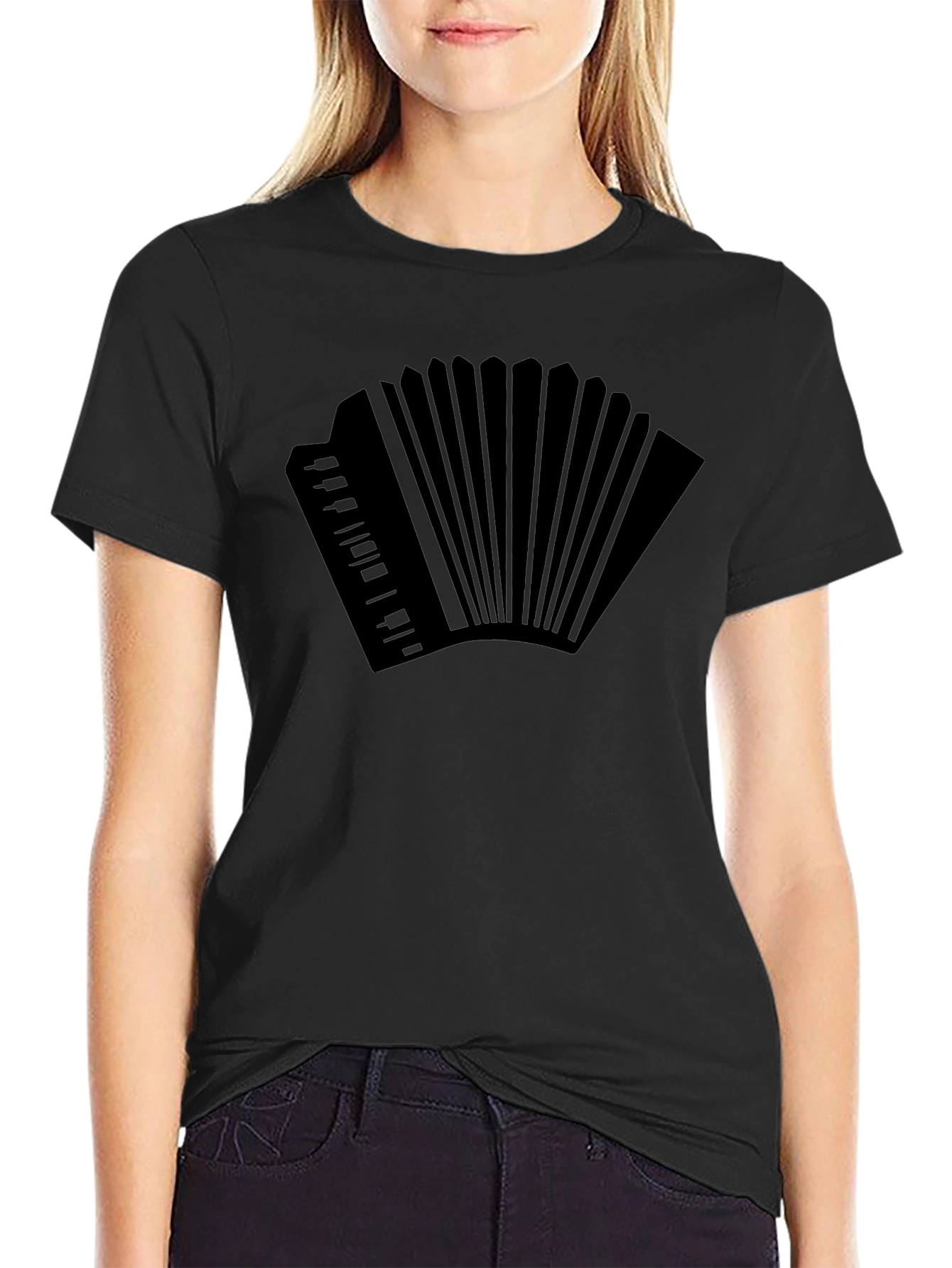 Accordion Graphic Tee - Musicians Gift