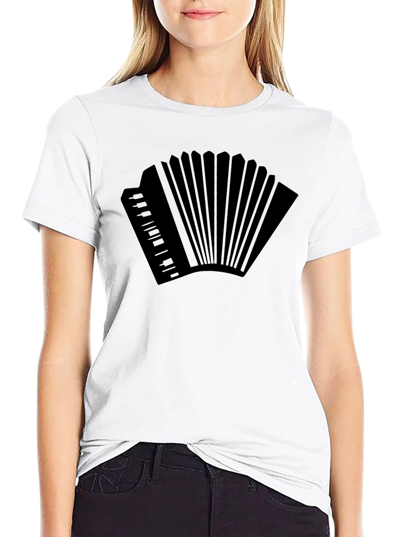 Accordion Graphic Tee - Musicians Gift