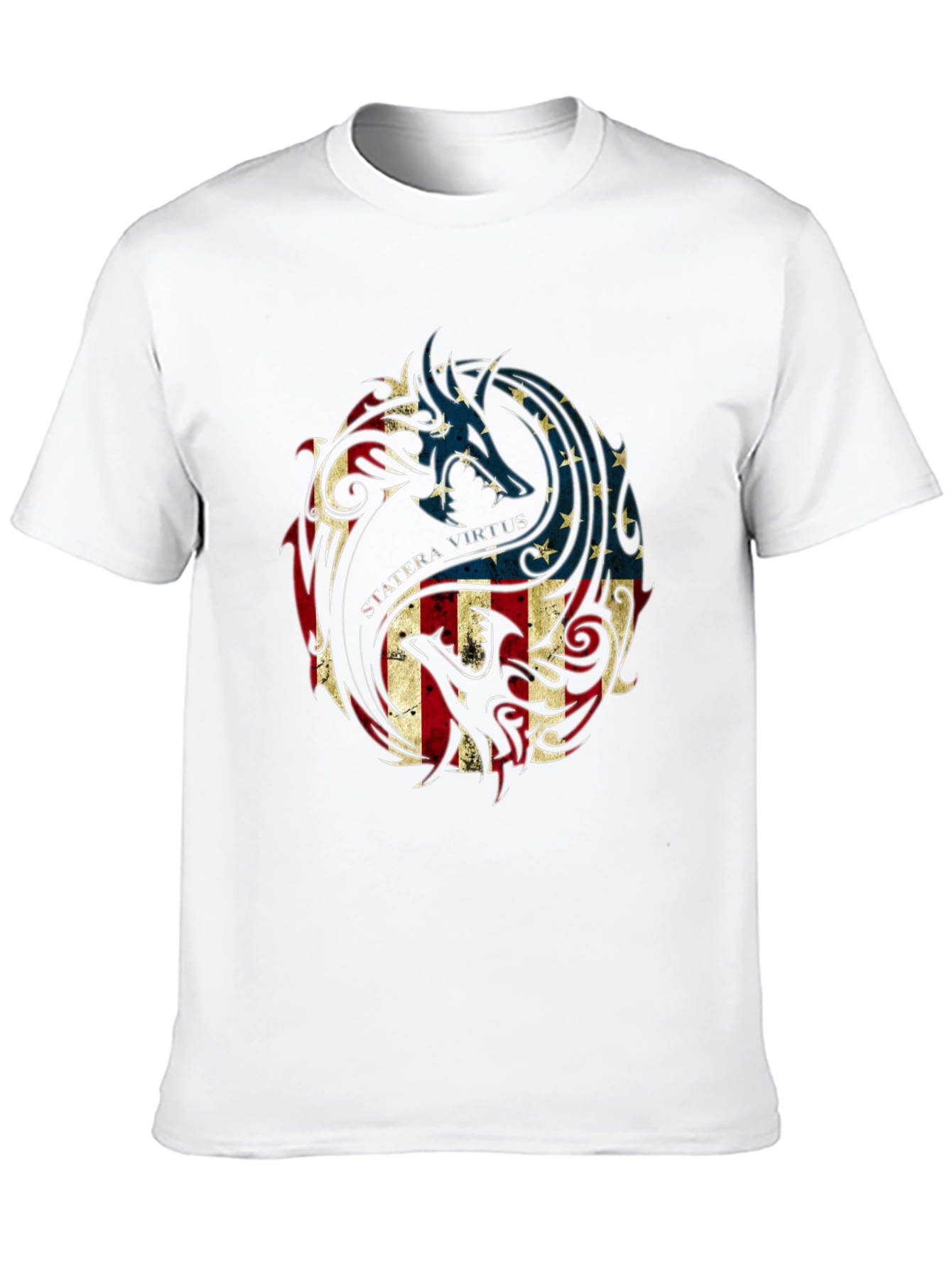 Dragon & Phoenix Patriotic T-Shirt