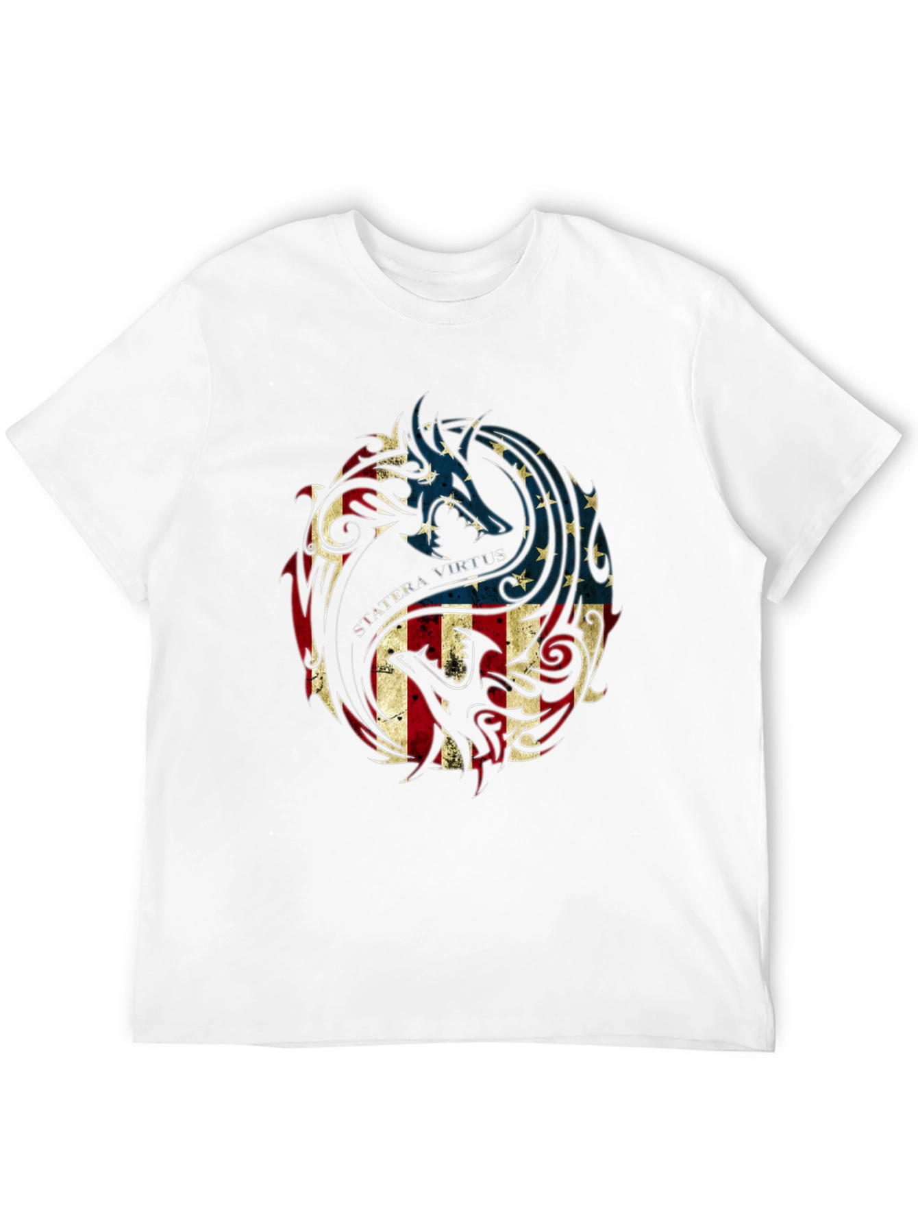 Dragon & Phoenix Patriotic T-Shirt
