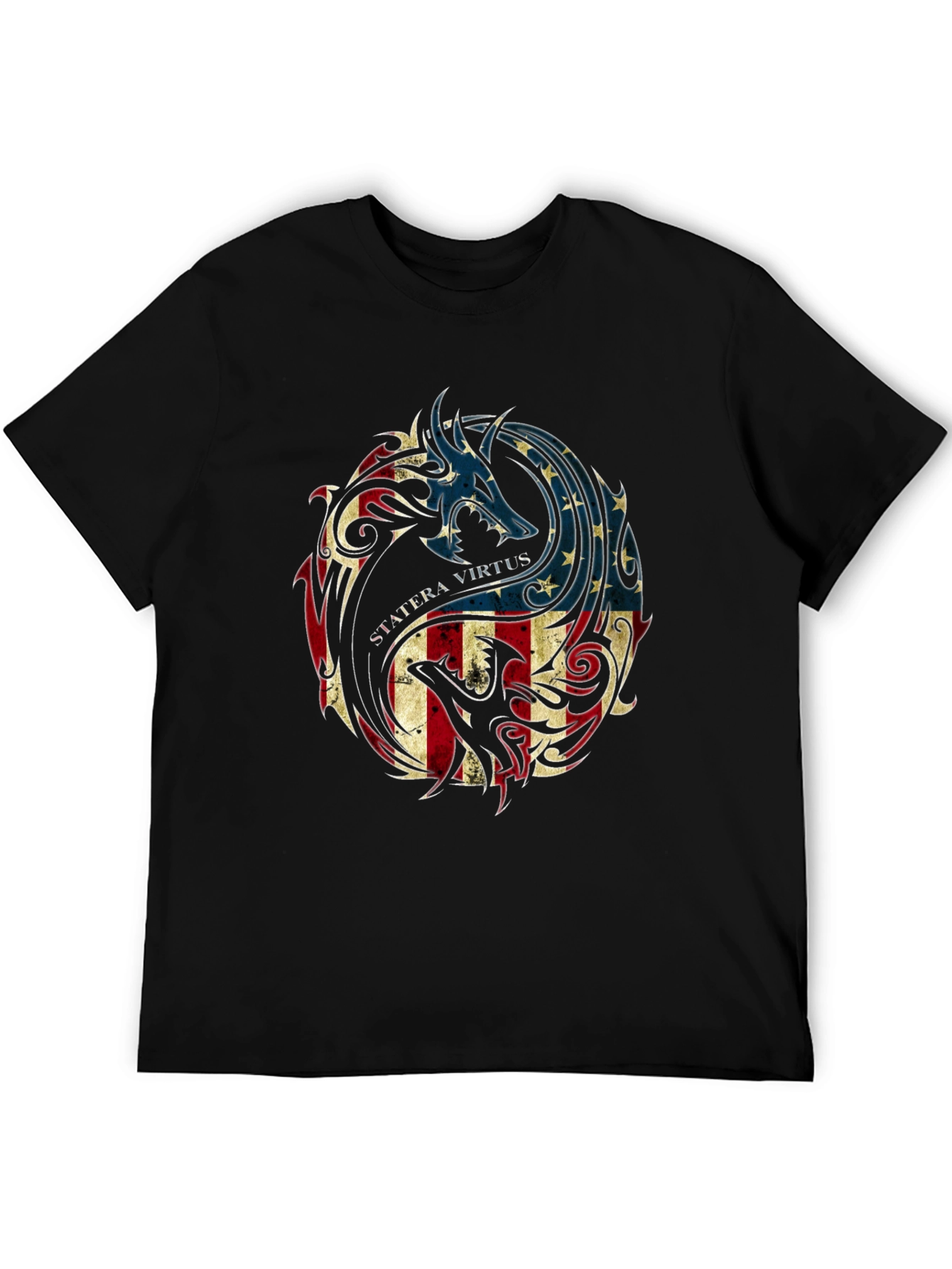 Dragon & Phoenix Patriotic T-Shirt