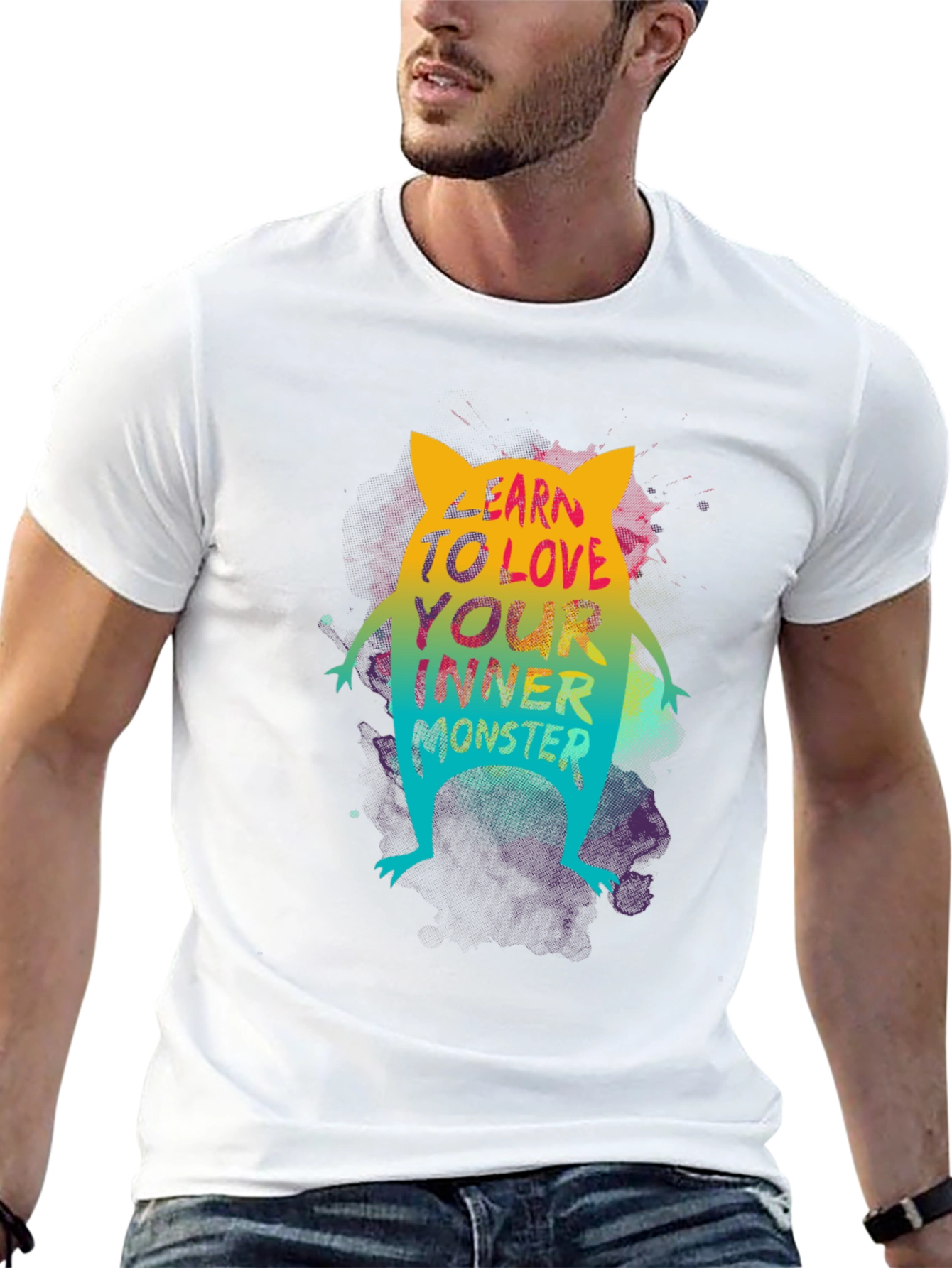 Inner Monster Graphic Tee - Learn to Love Yourself