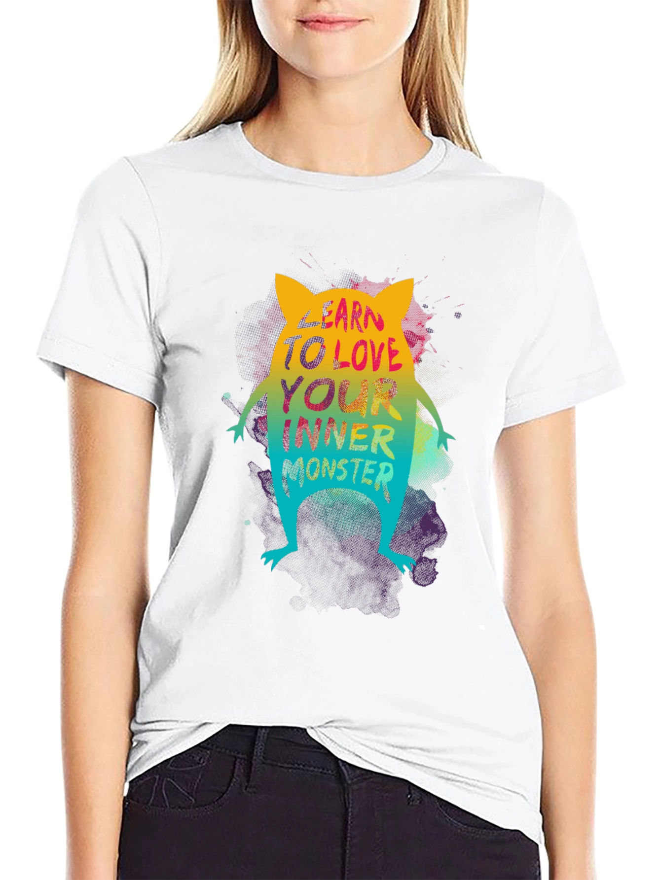 Inner Monster Graphic Tee - Learn to Love Yourself
