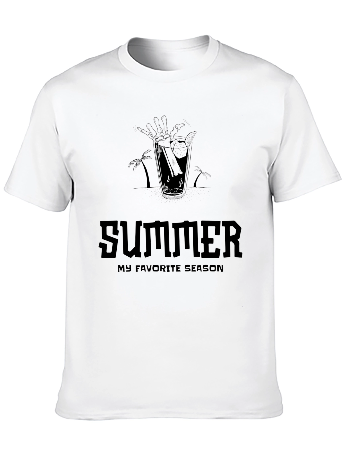 Summer My Favorite Season T-Shirt Black