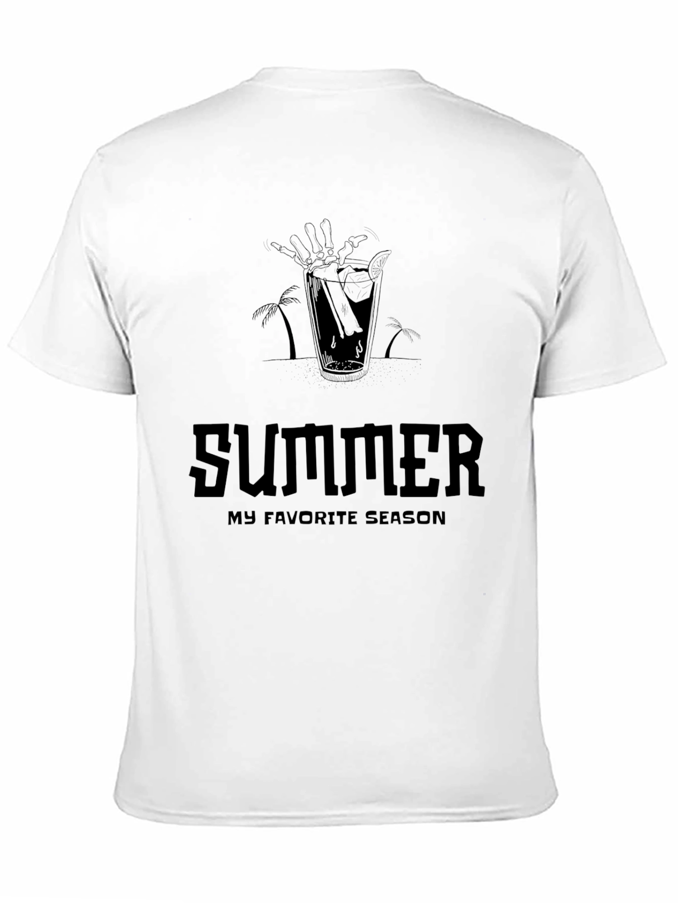 Summer My Favorite Season T-Shirt Black