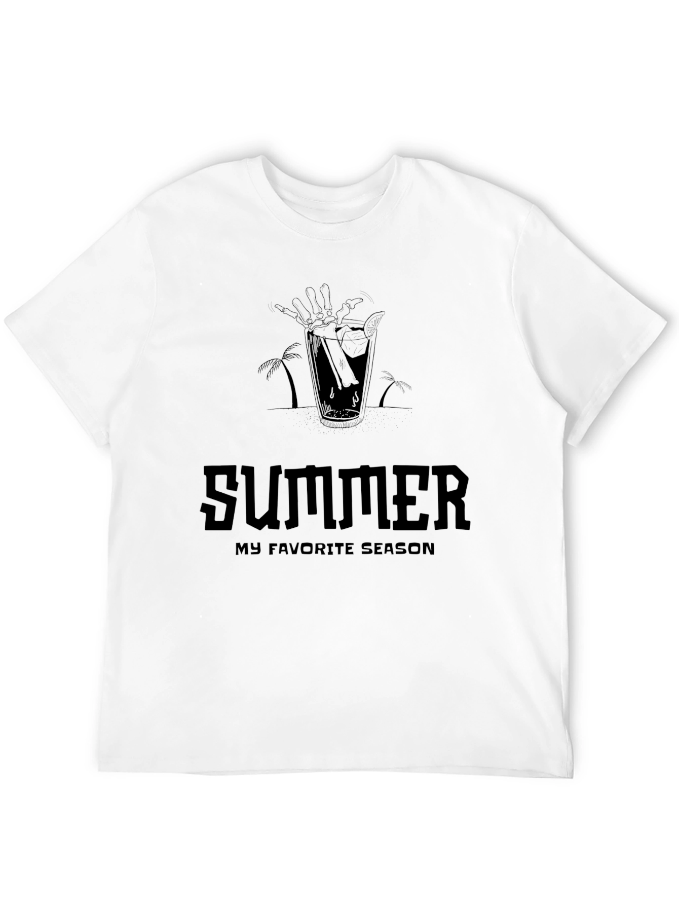 Summer My Favorite Season T-Shirt Black