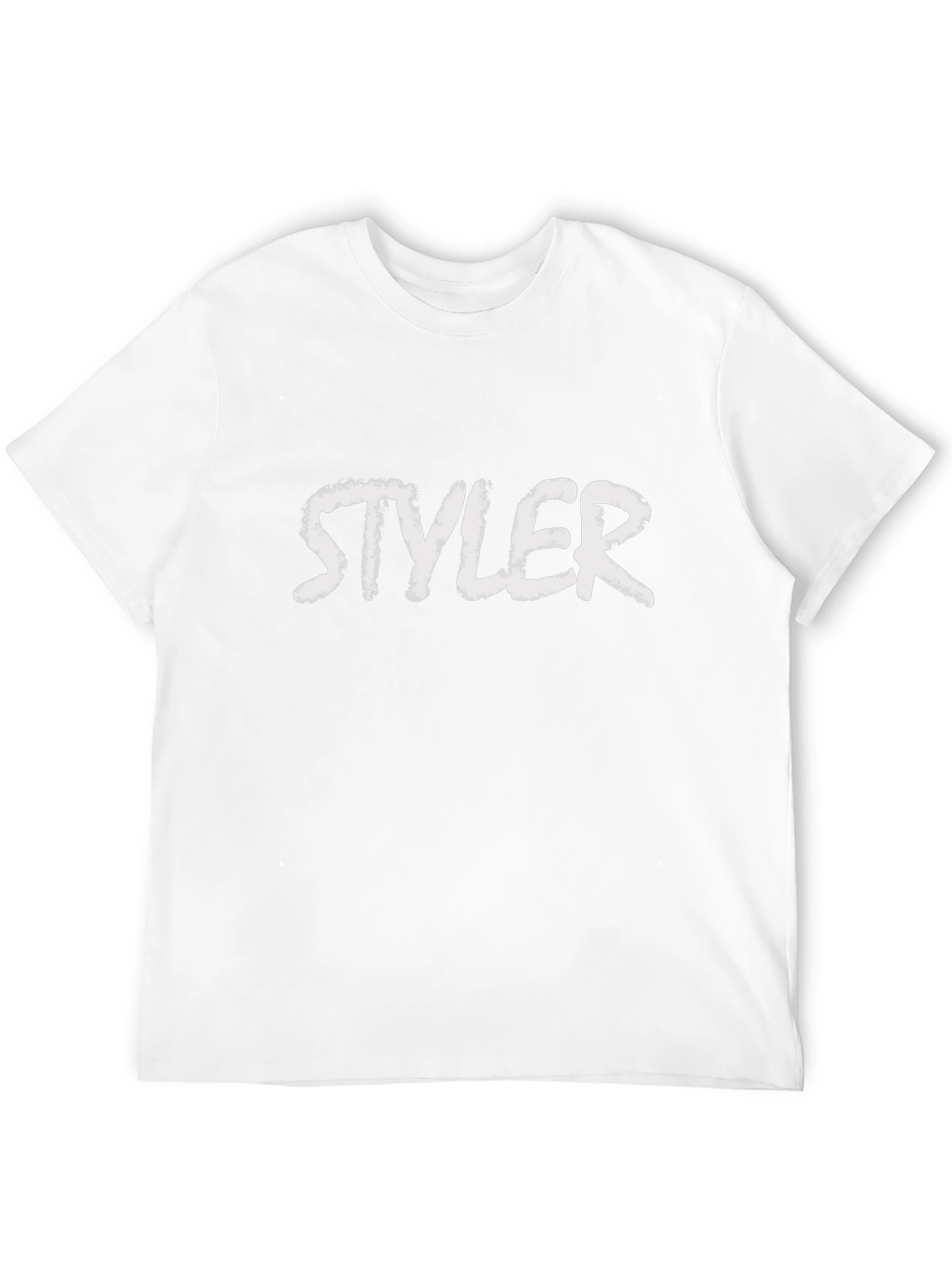 Stylish Black T-Shirt with STYLER Text
