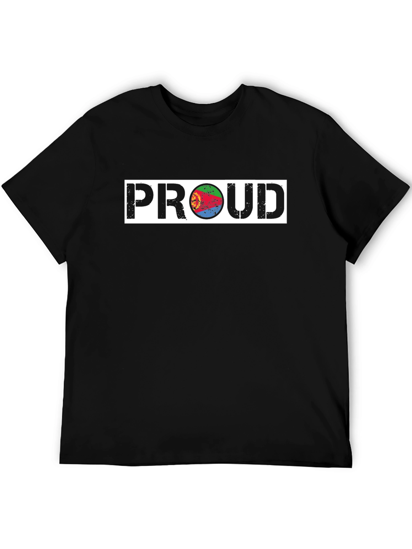 Eritrea Flag Pride T-Shirt - Black