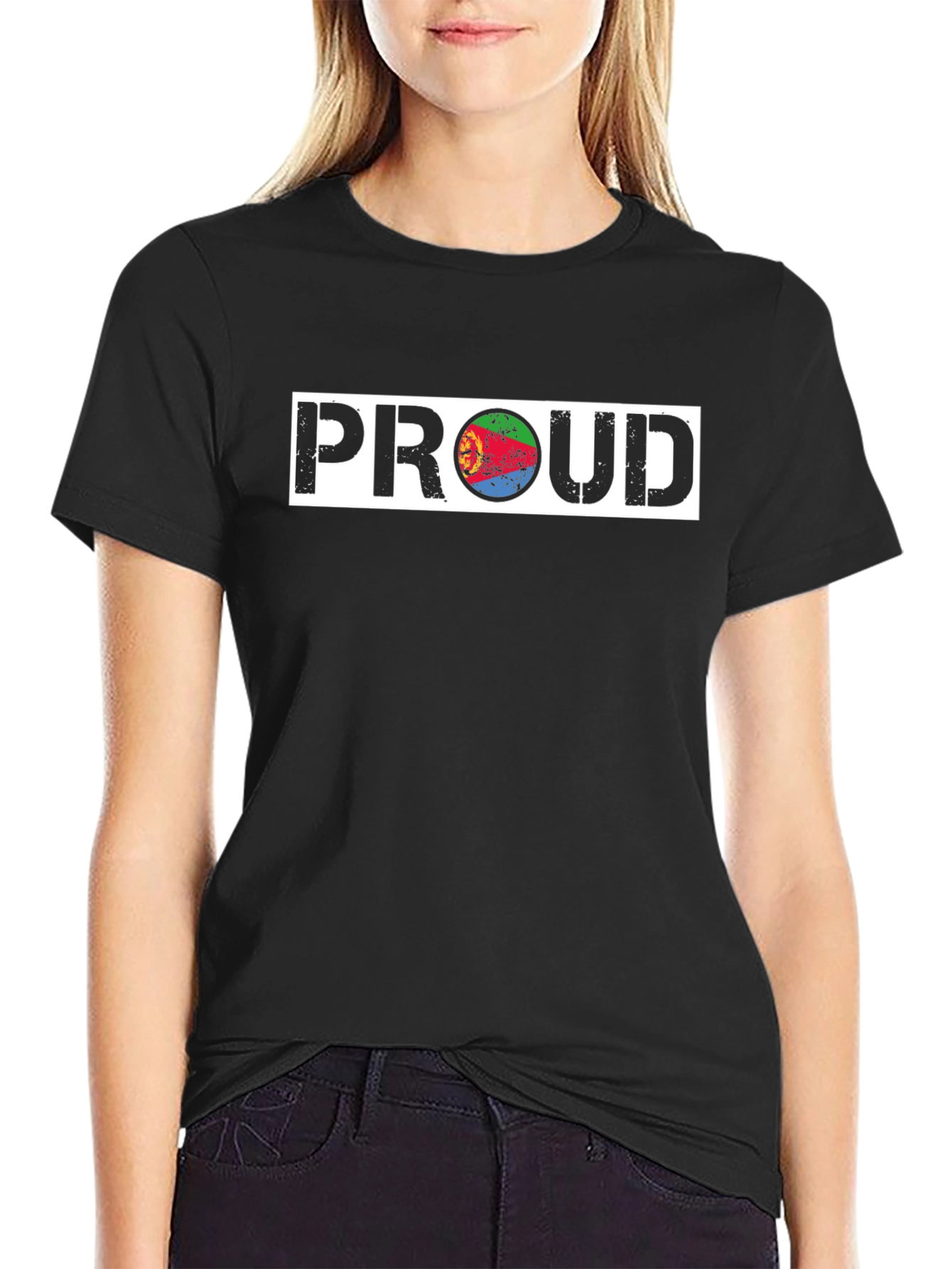 Eritrea Flag Pride T-Shirt - Black