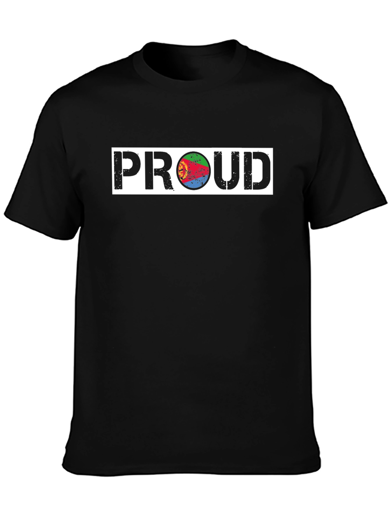 Eritrea Flag Pride T-Shirt - Black