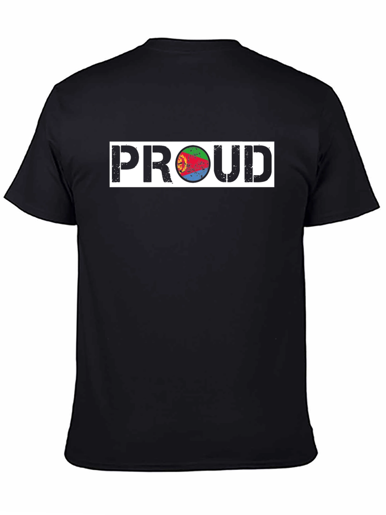Eritrea Flag Pride T-Shirt - Black