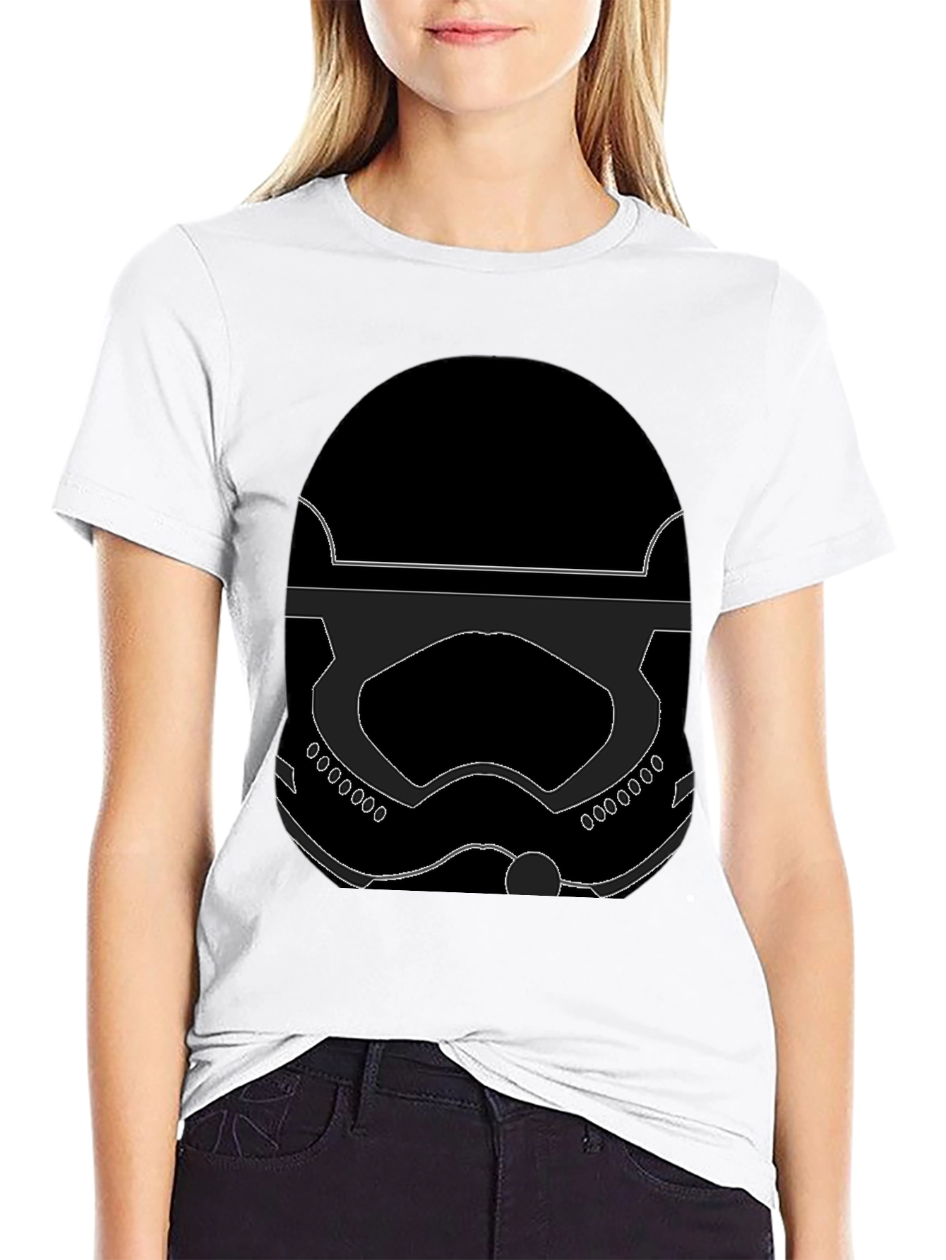 Star Wars Stormtrooper Helmet Graphic T-Shirt