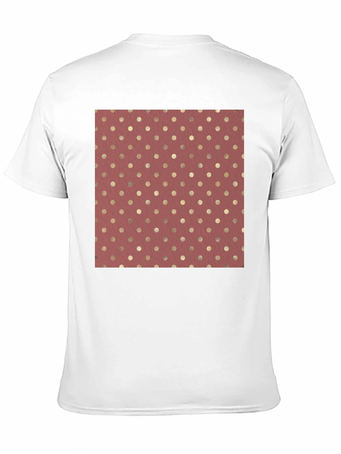 Polka Dot Print Tee - Stylish Casual Wear