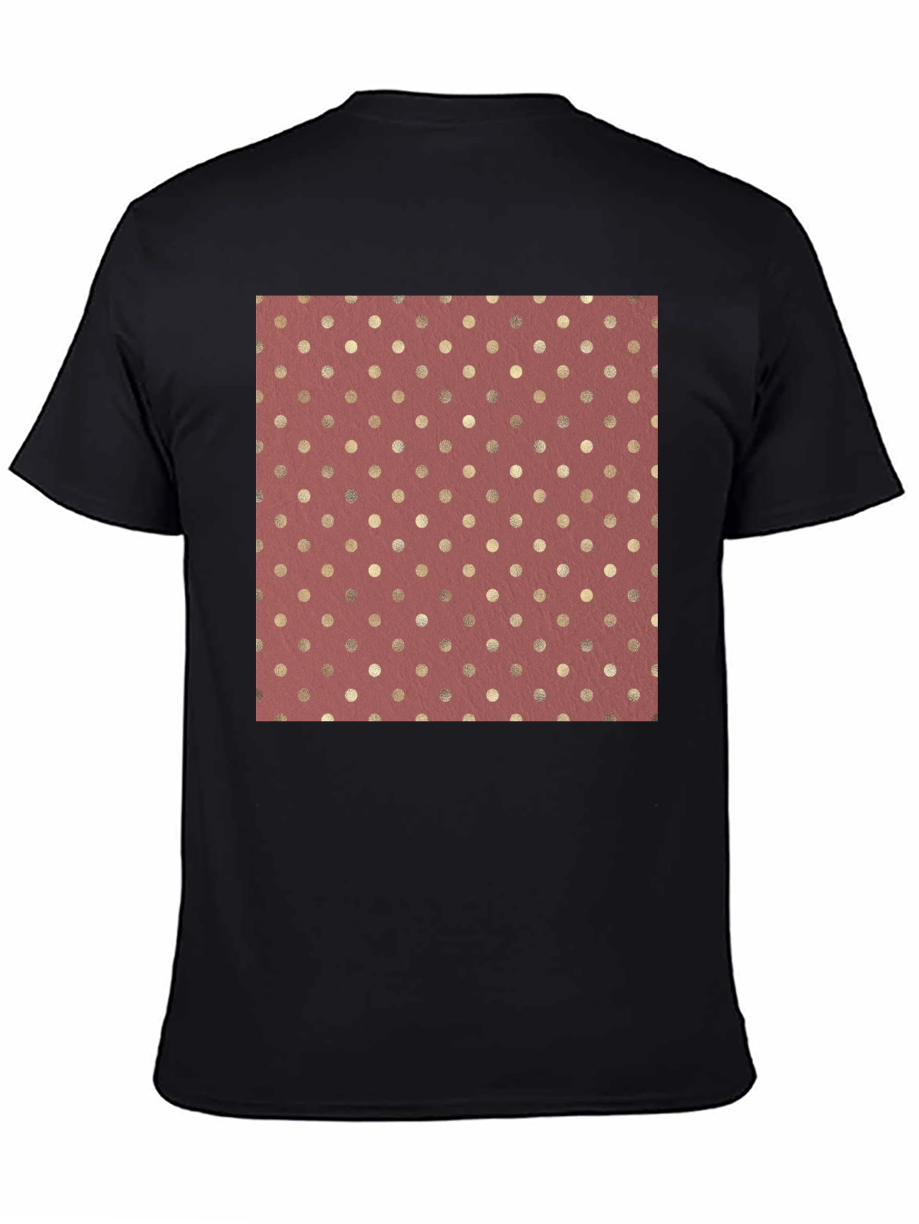 Polka Dot Print Tee - Stylish Casual Wear