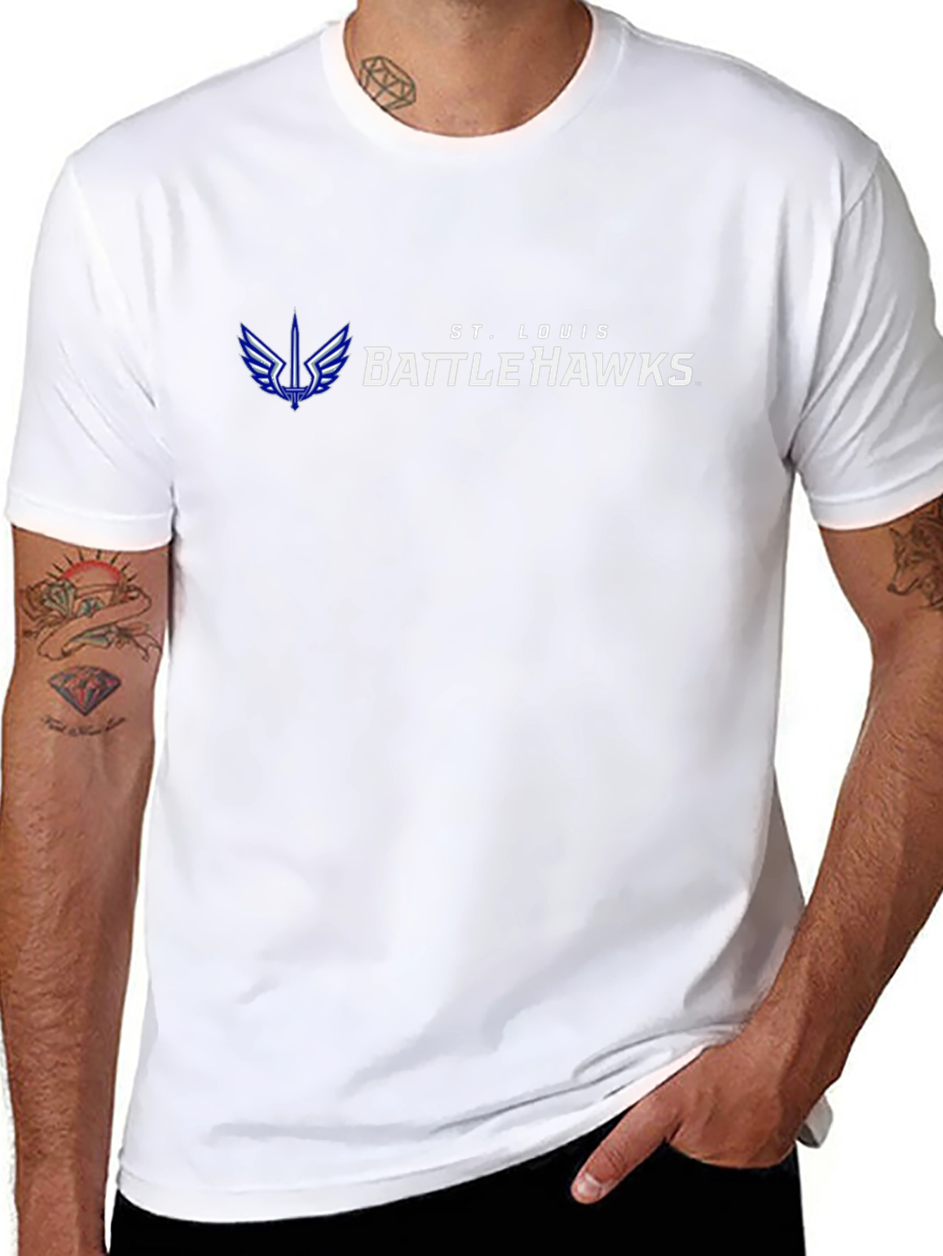 St. Louis Battlehawks Black T-Shirt