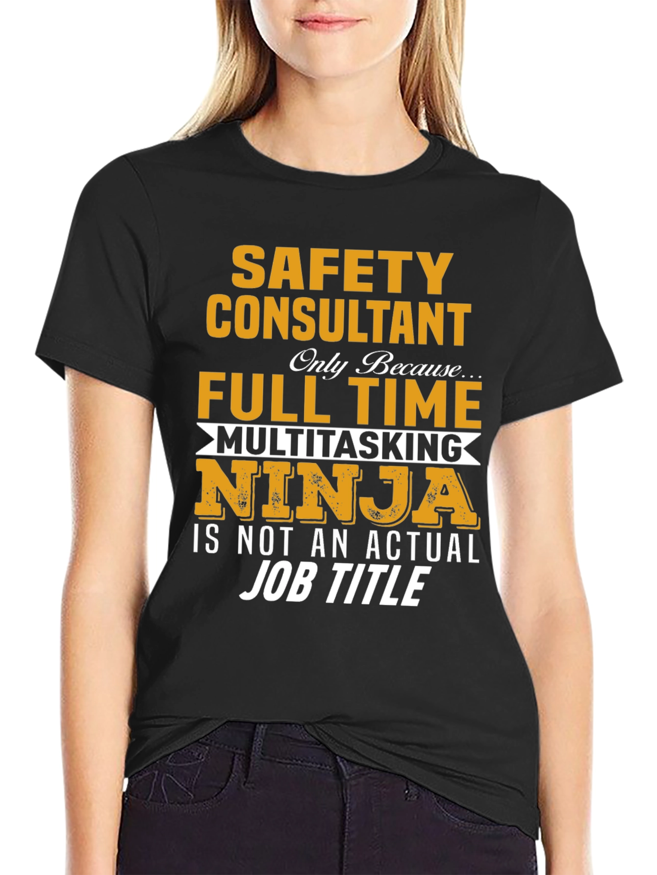 Safety Consultant Full-Time Multitasking Ninja T-Shirt
