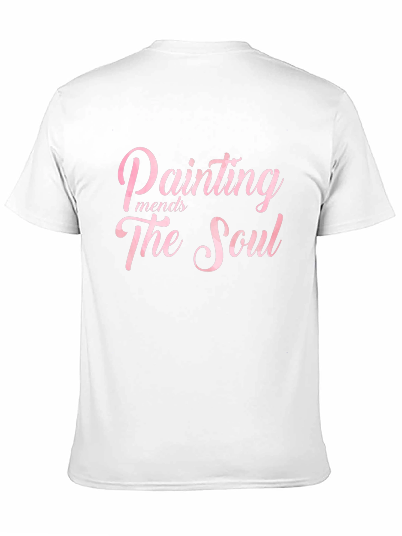 Painting Mends The Soul Black T-Shirt