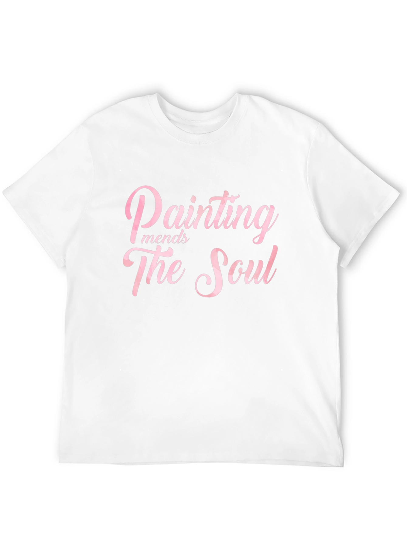 Painting Mends The Soul Black T-Shirt