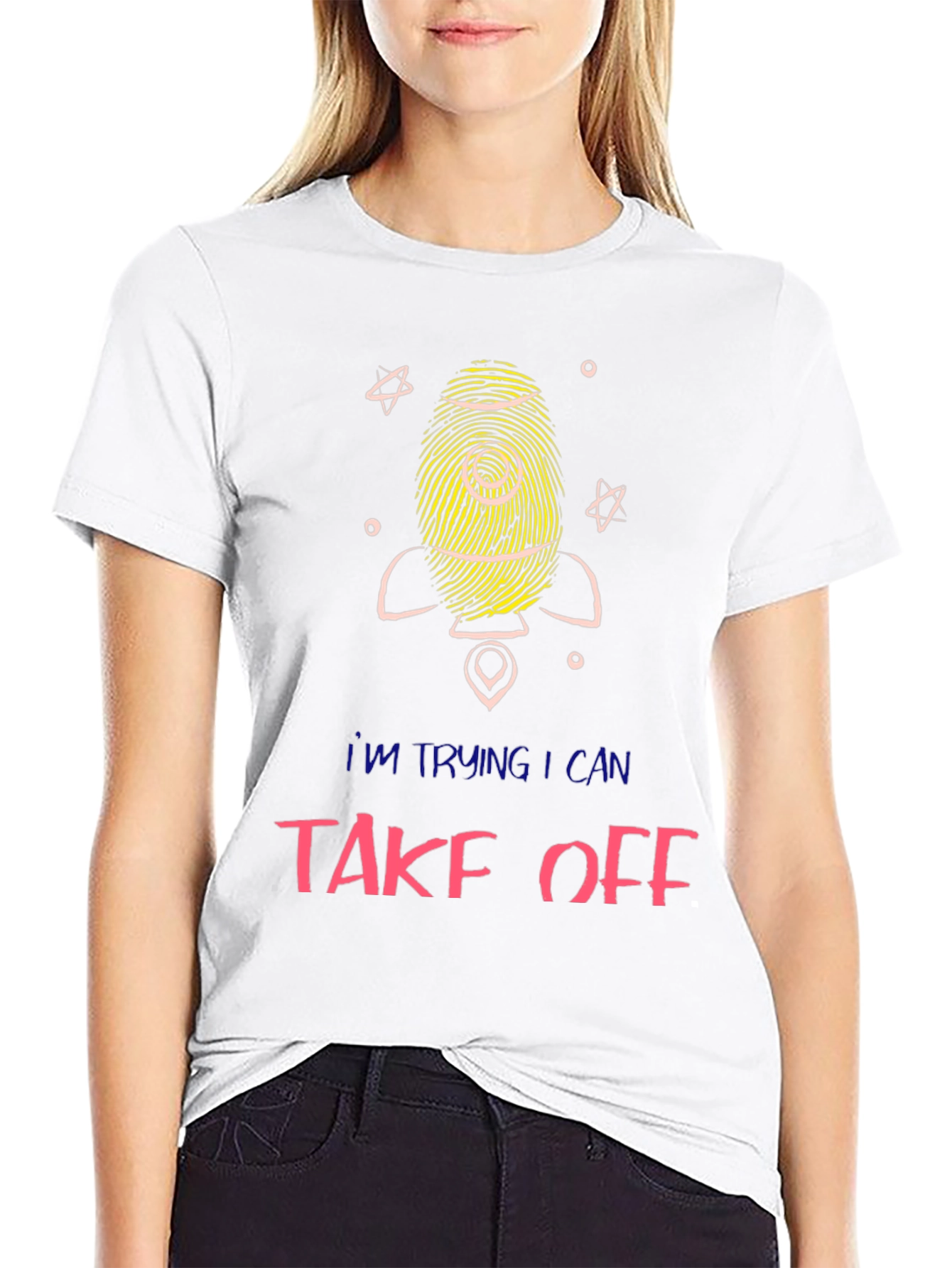 Rocket Take Off Graphic Tee