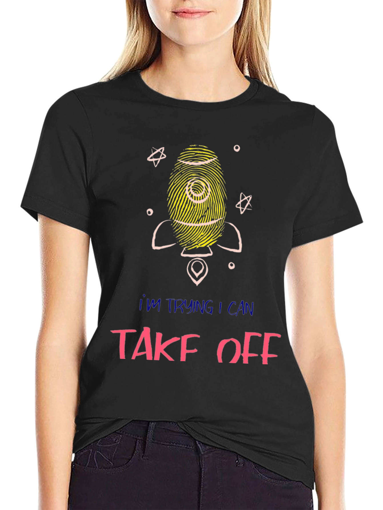 Rocket Take Off Graphic Tee