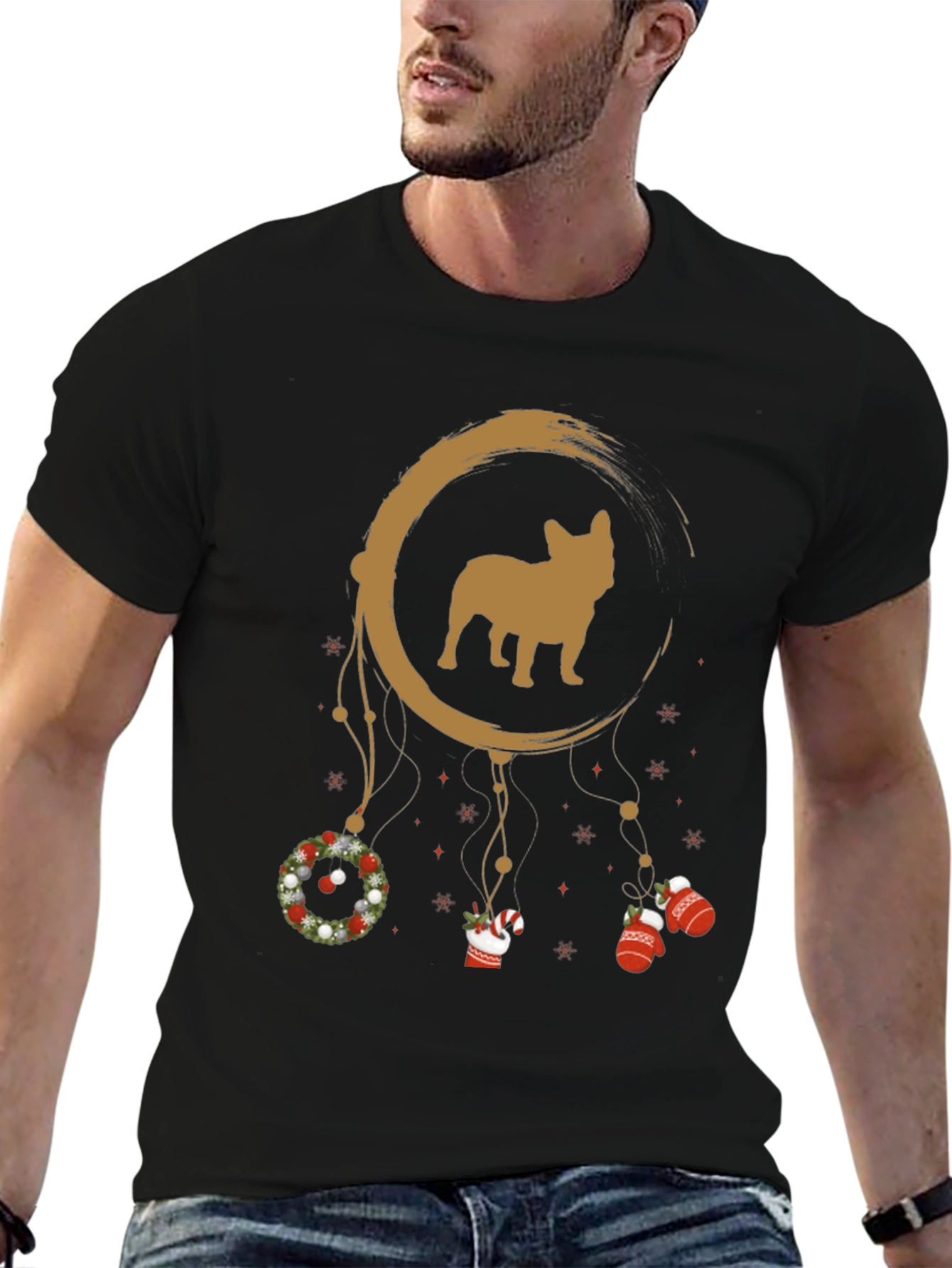 Dog Christmas Dreamcatcher T-Shirt