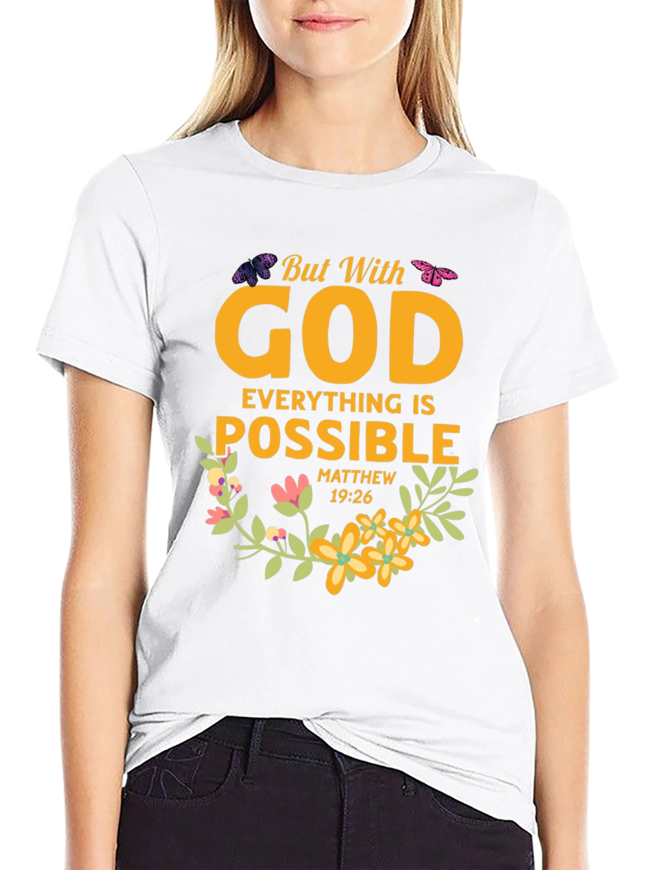 But With God Everything is Possible T-Shirt