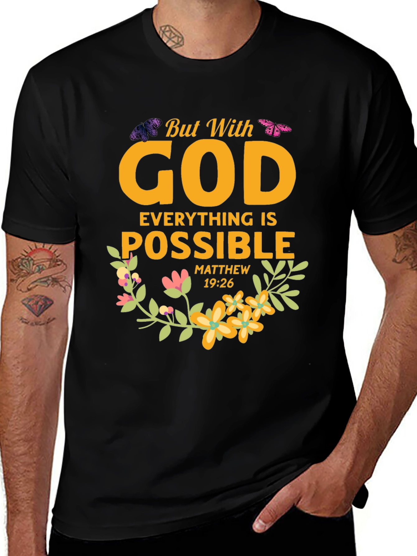 But With God Everything is Possible T-Shirt