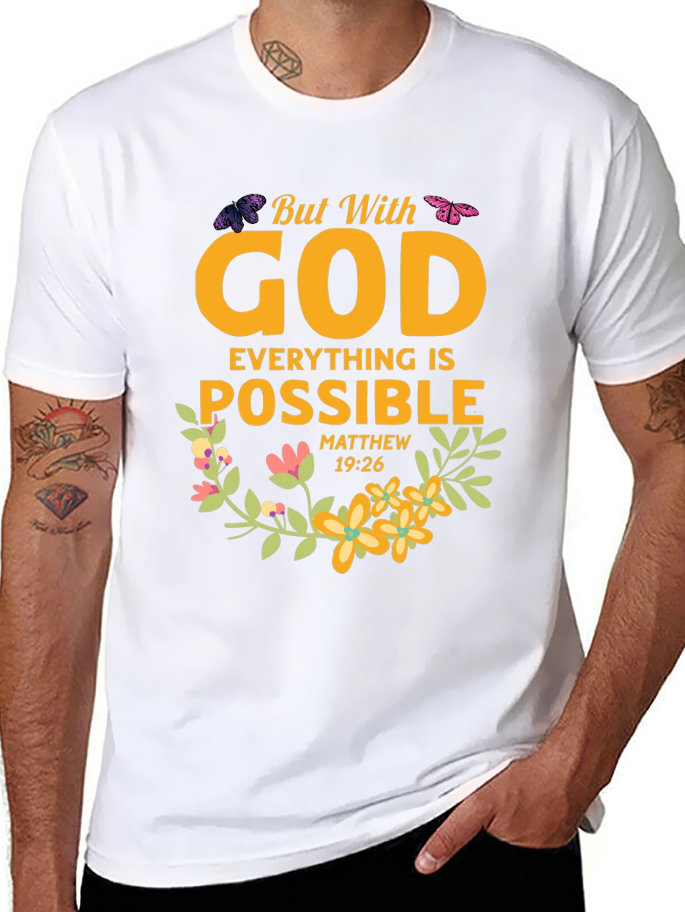 But With God Everything is Possible T-Shirt