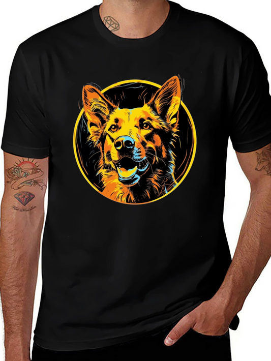 Dog Portrait T-Shirt - Graphic Tee