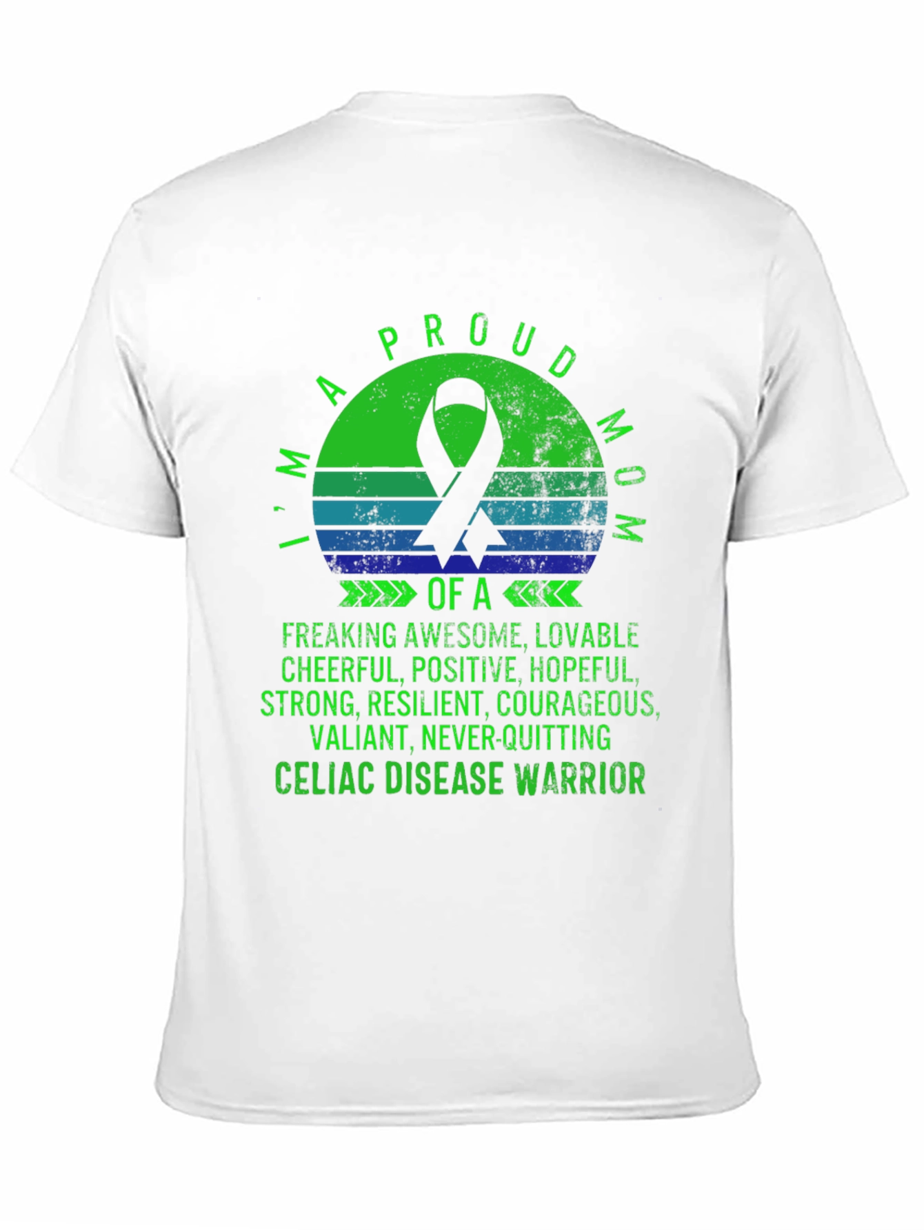 Proud Mom Celiac Disease Warrior T-Shirt