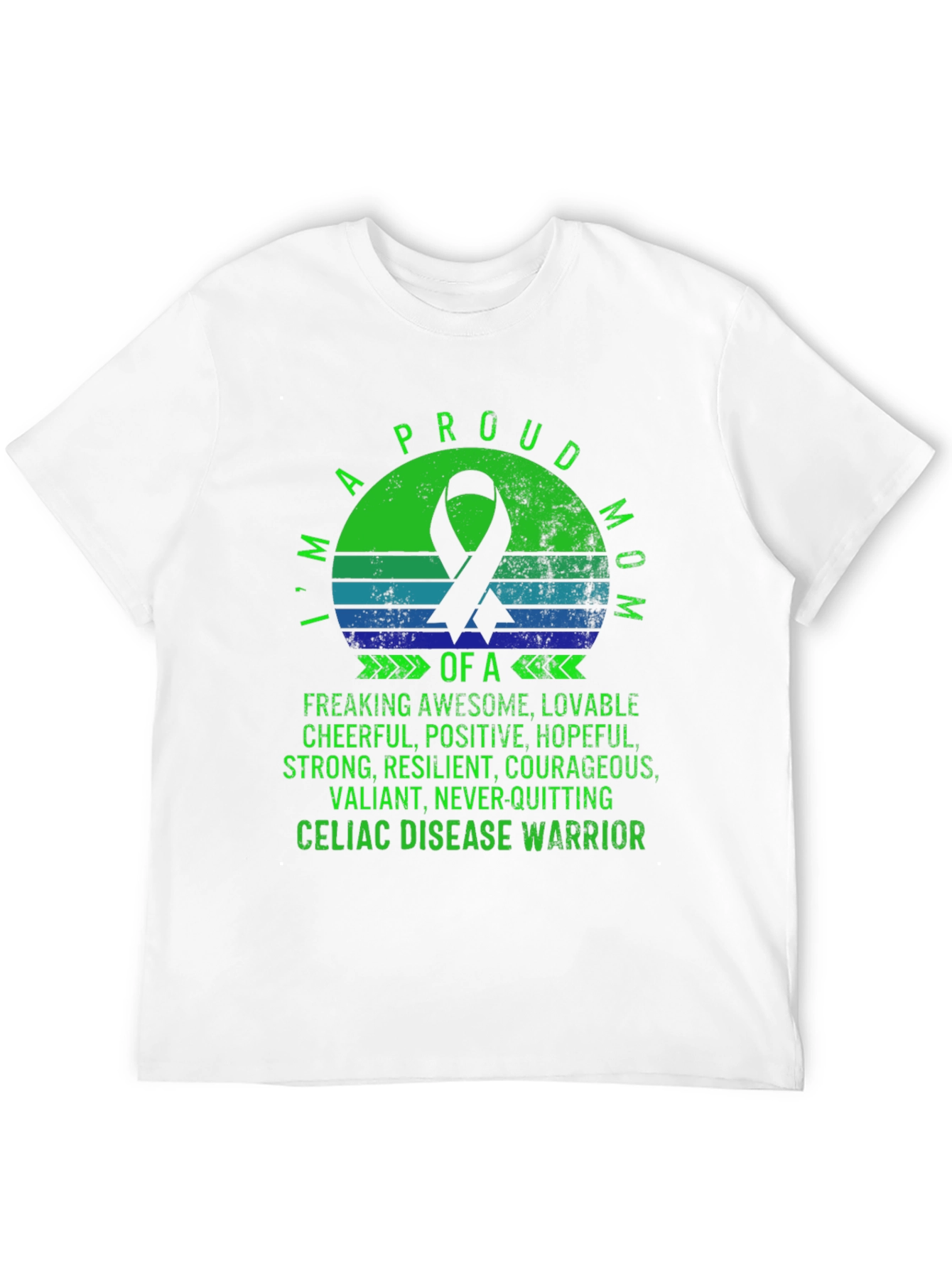 Proud Mom Celiac Disease Warrior T-Shirt