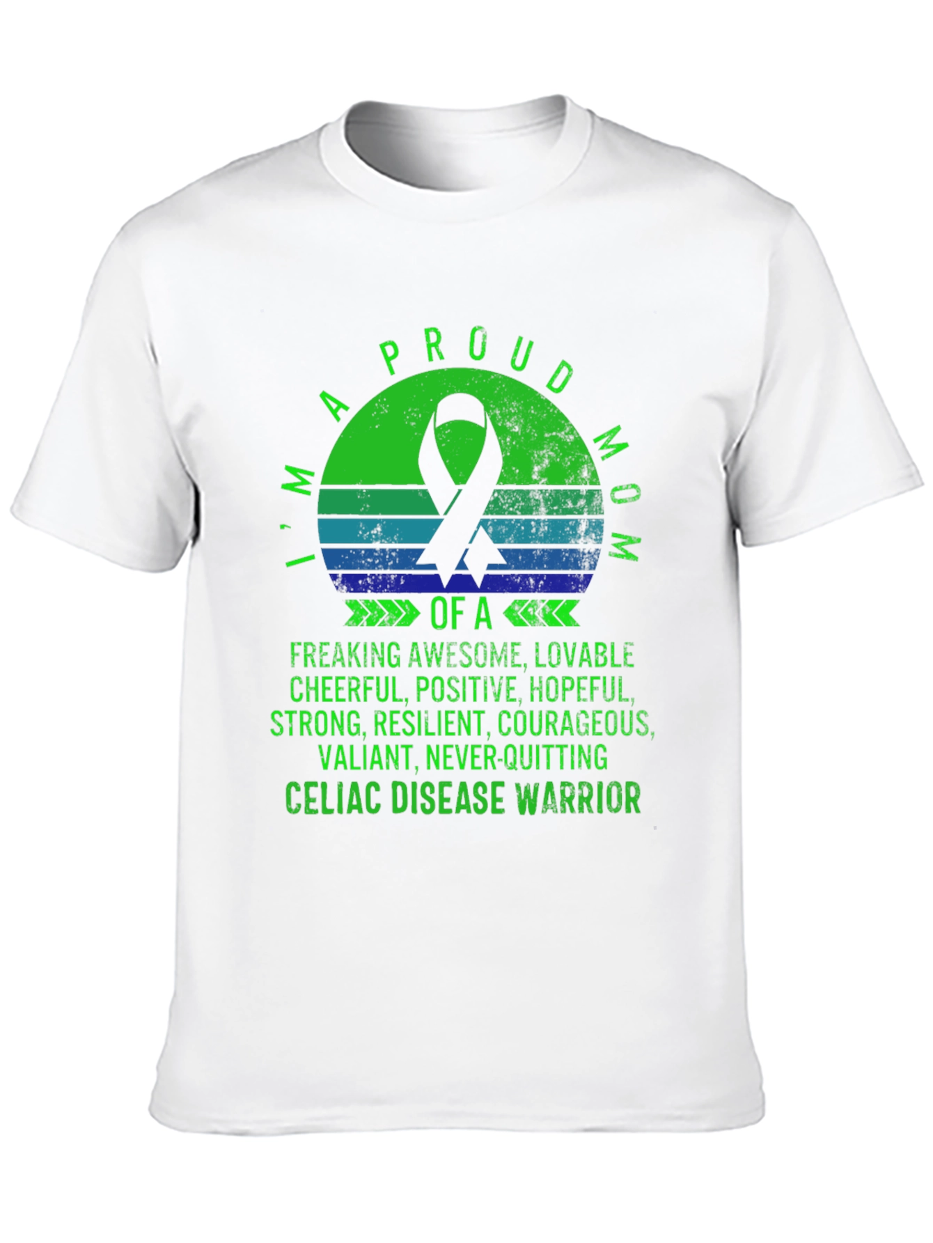 Proud Mom Celiac Disease Warrior T-Shirt