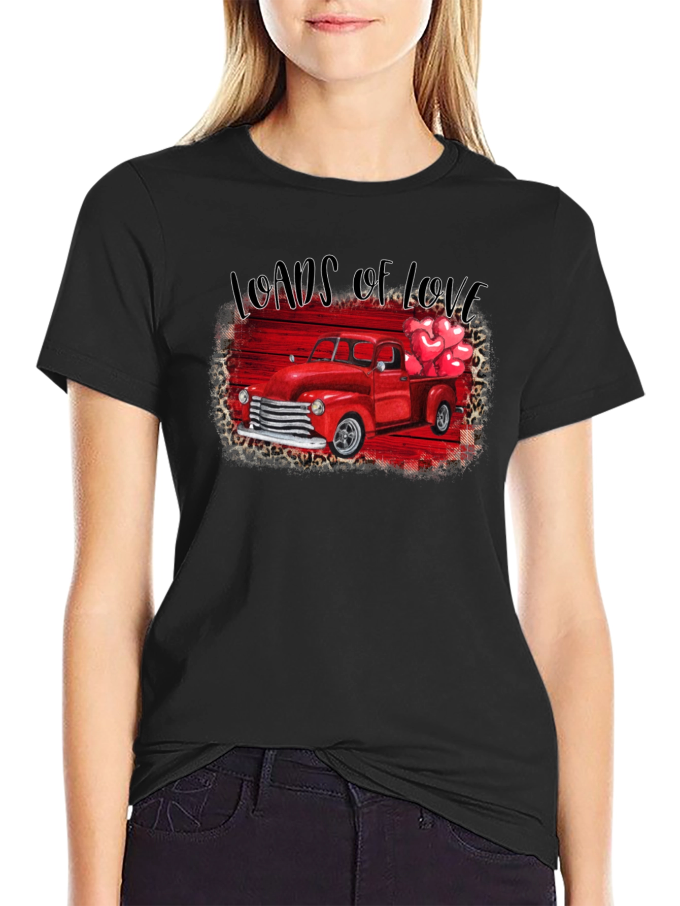 Loads of Love Valentines Truck T-Shirt