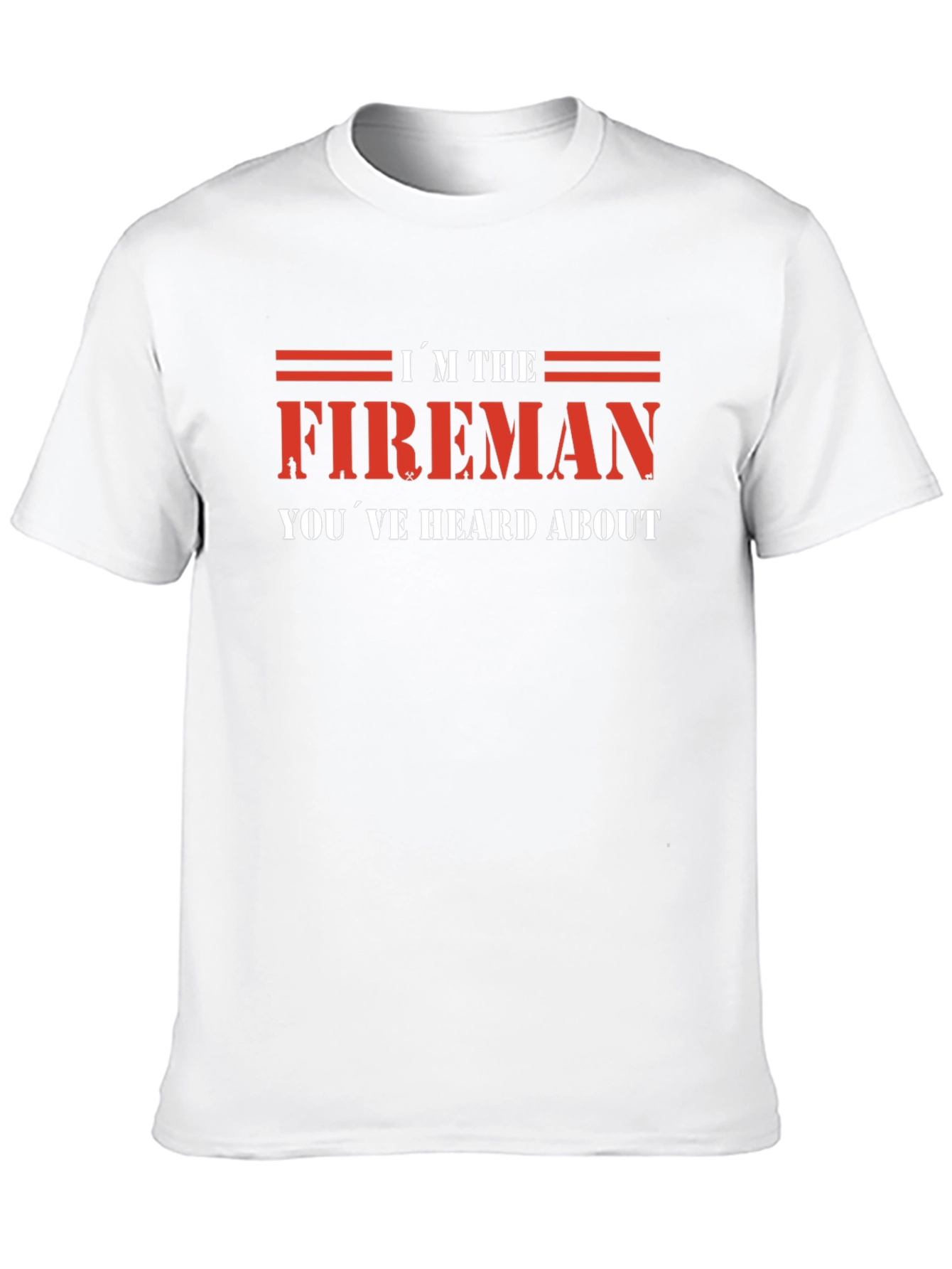 Im the Fireman T-Shirt - Red Graphic Tee