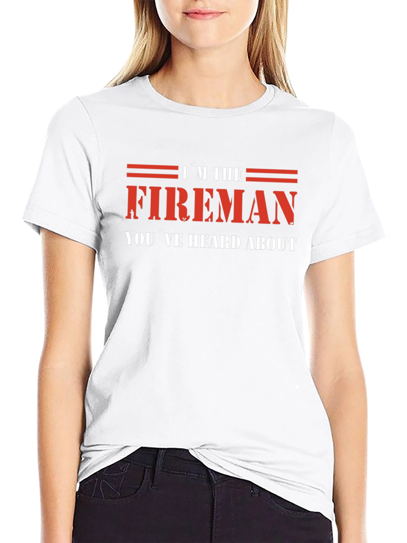 Im the Fireman T-Shirt - Red Graphic Tee