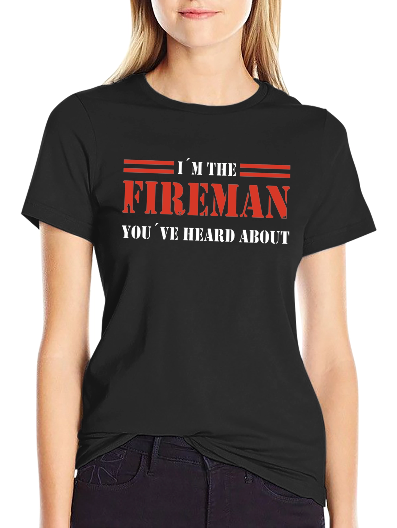 Im the Fireman T-Shirt - Red Graphic Tee