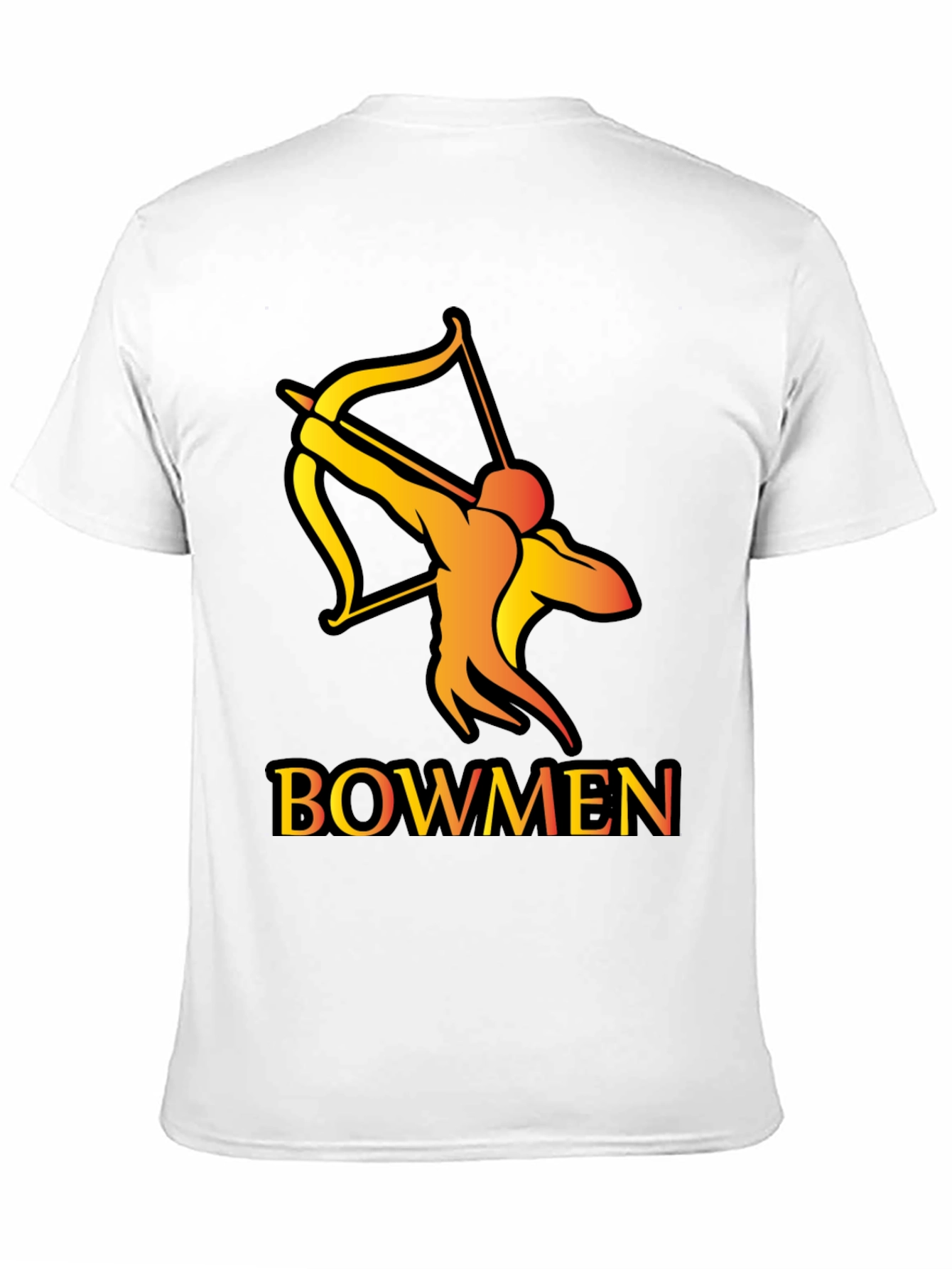 Bowmen Archer Graphic T-Shirt - Black