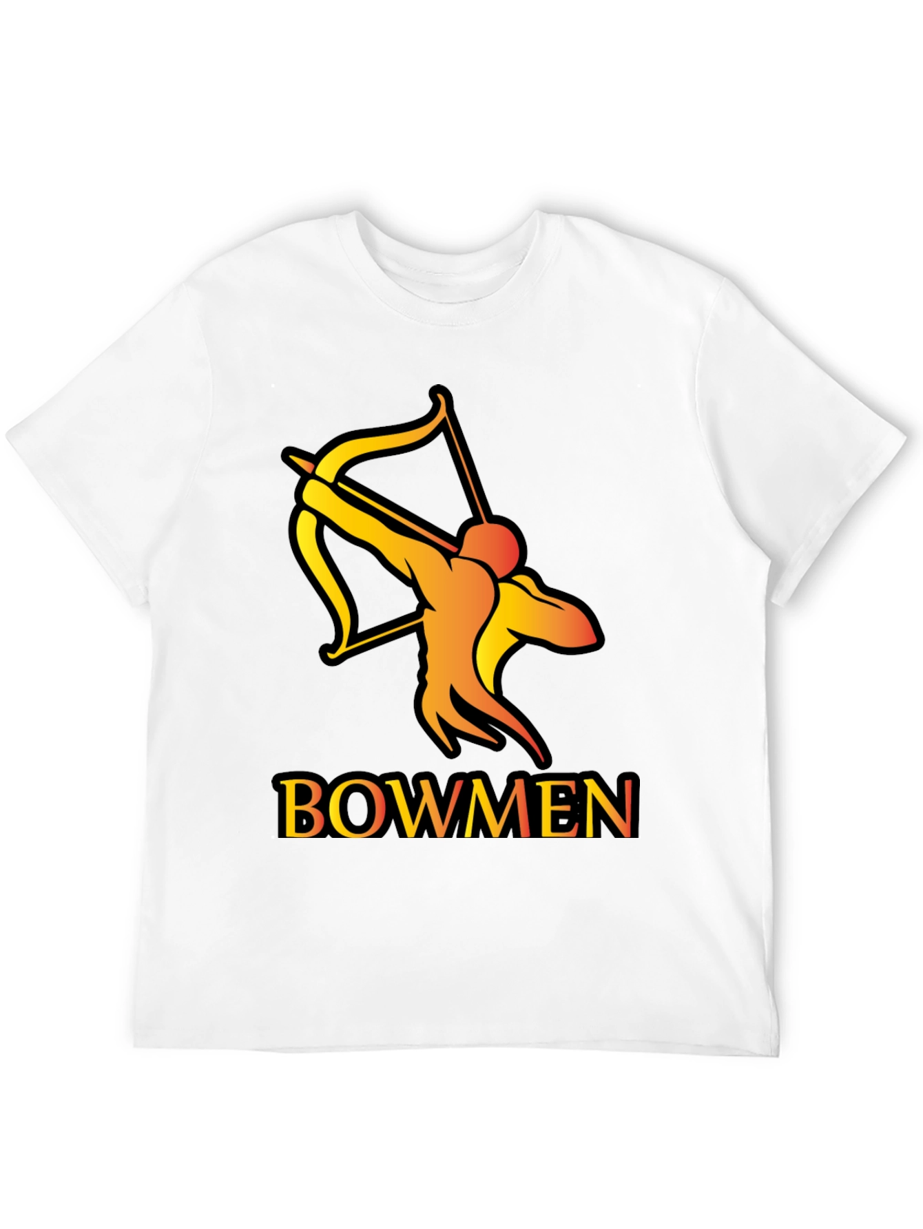 Bowmen Archer Graphic T-Shirt - Black