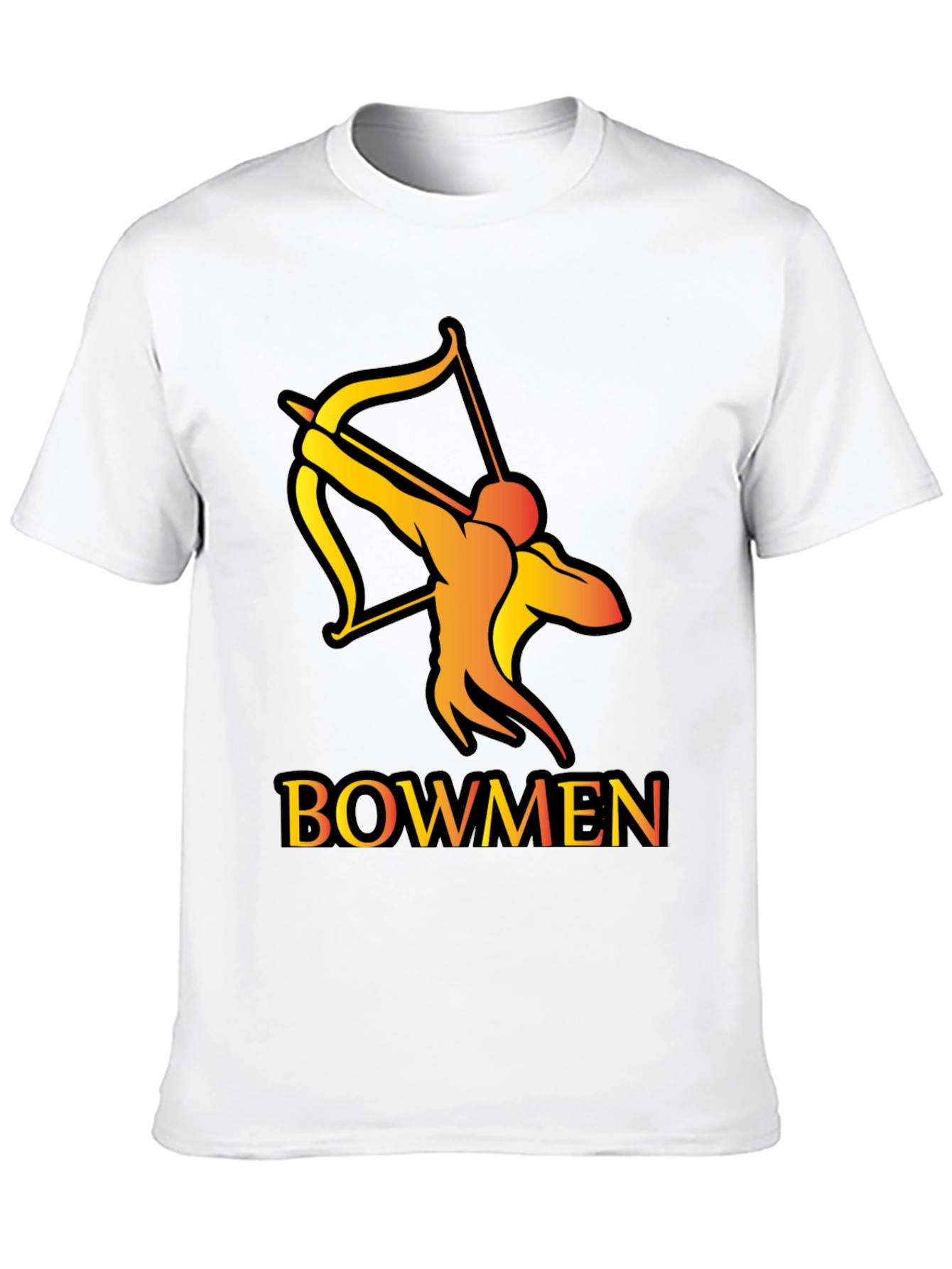 Bowmen Archer Graphic T-Shirt - Black