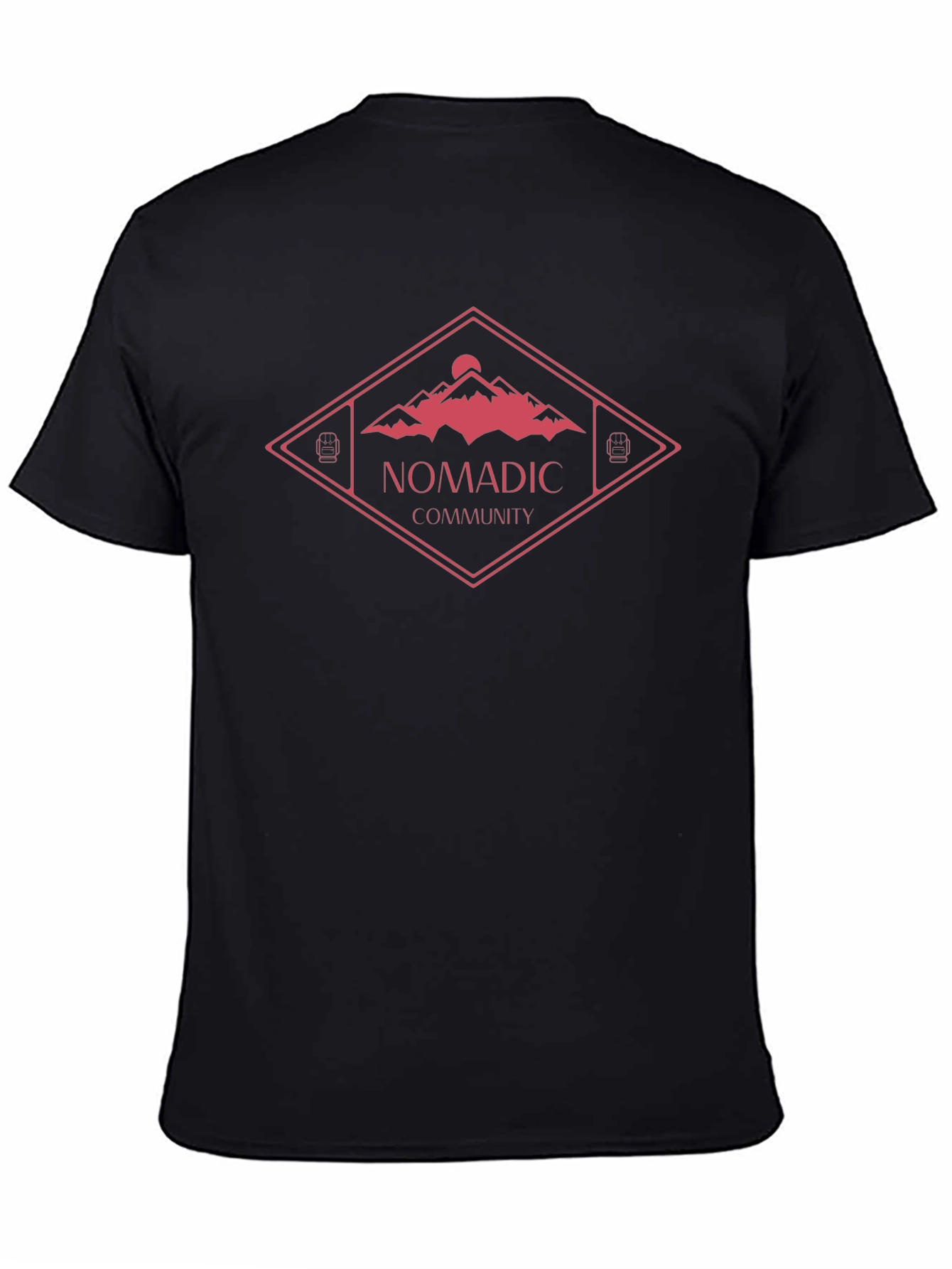Nomadic Community Graphic T-Shirt - Black