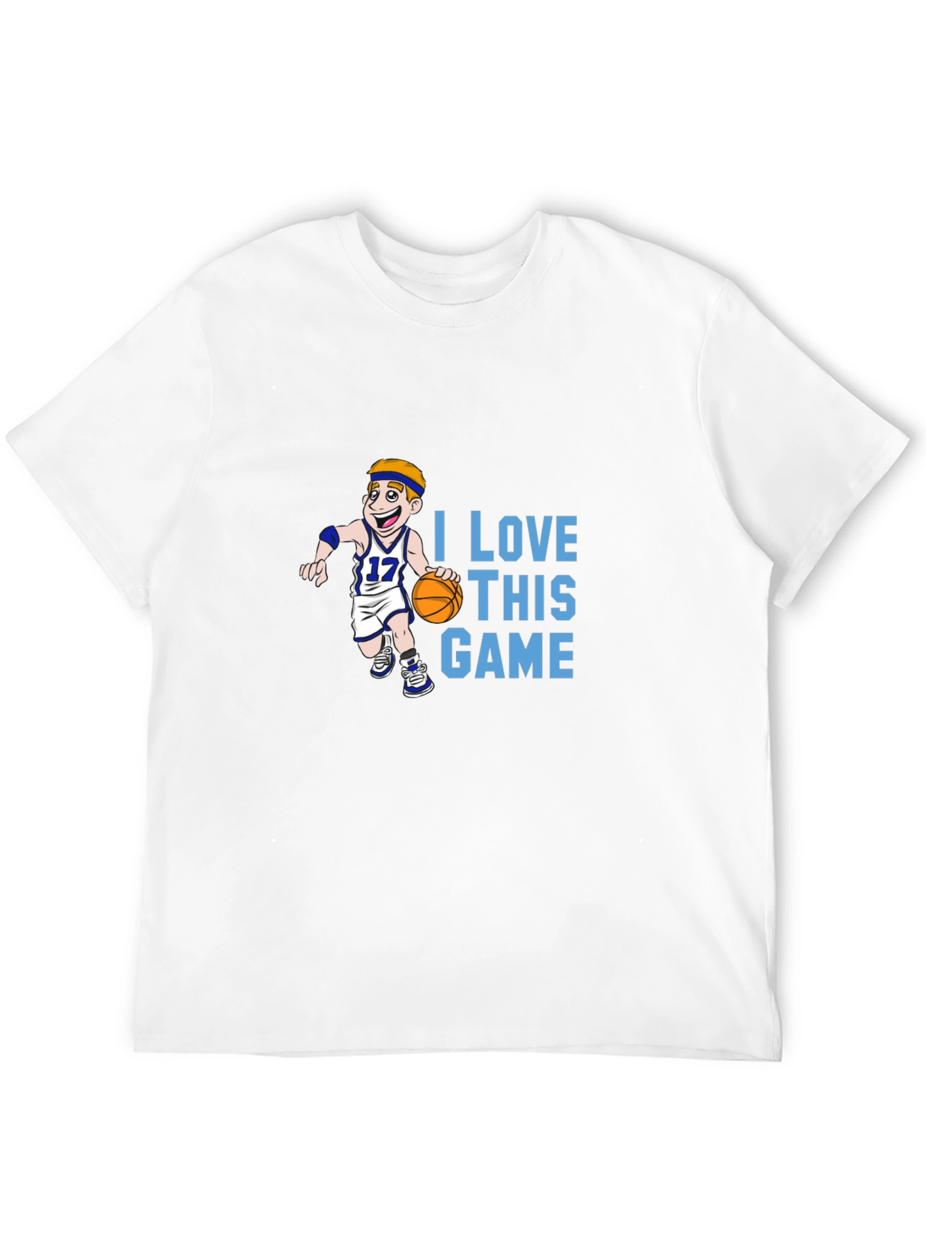 I Love This Game Basketball T-Shirt