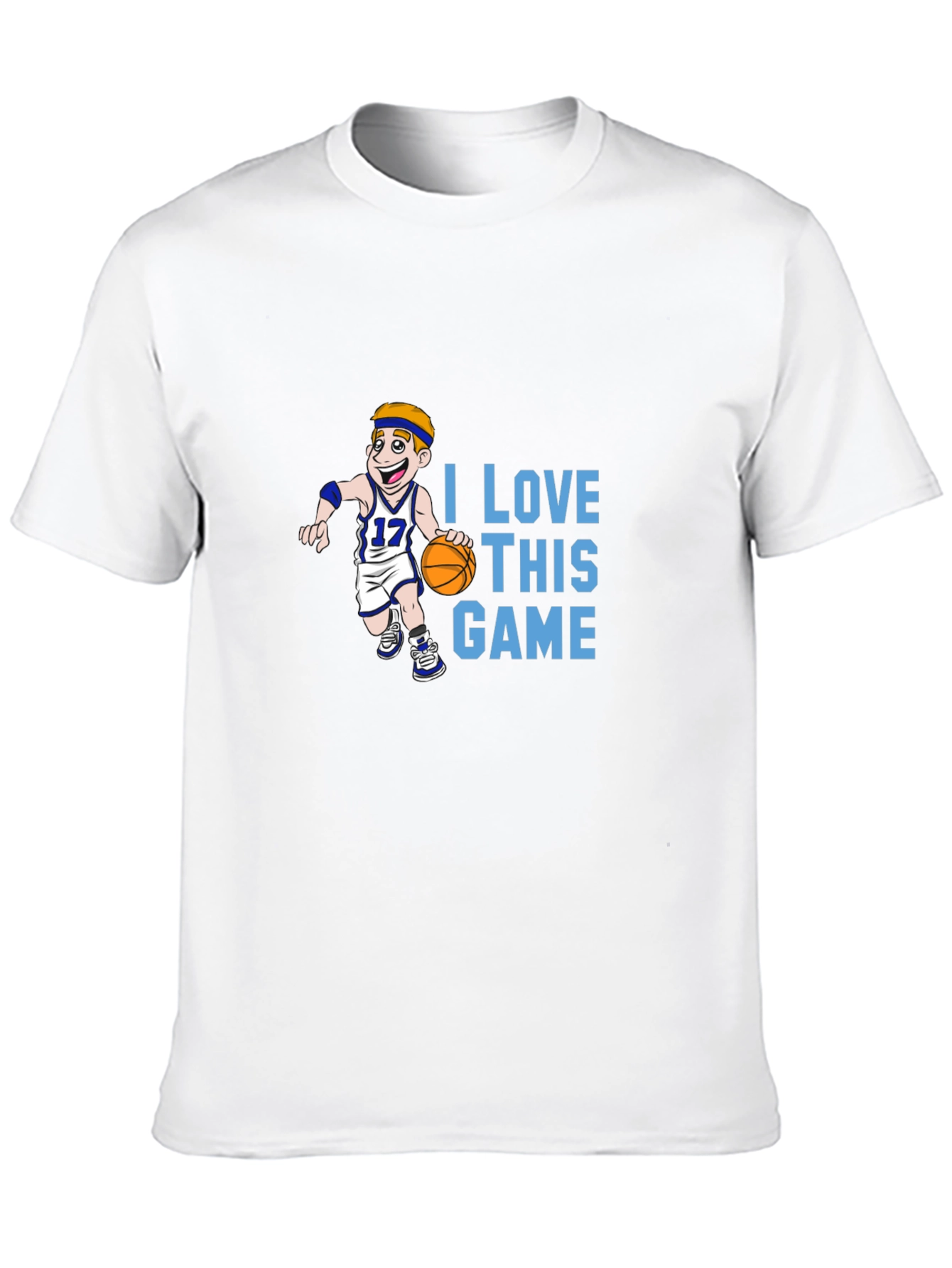 I Love This Game Basketball T-Shirt